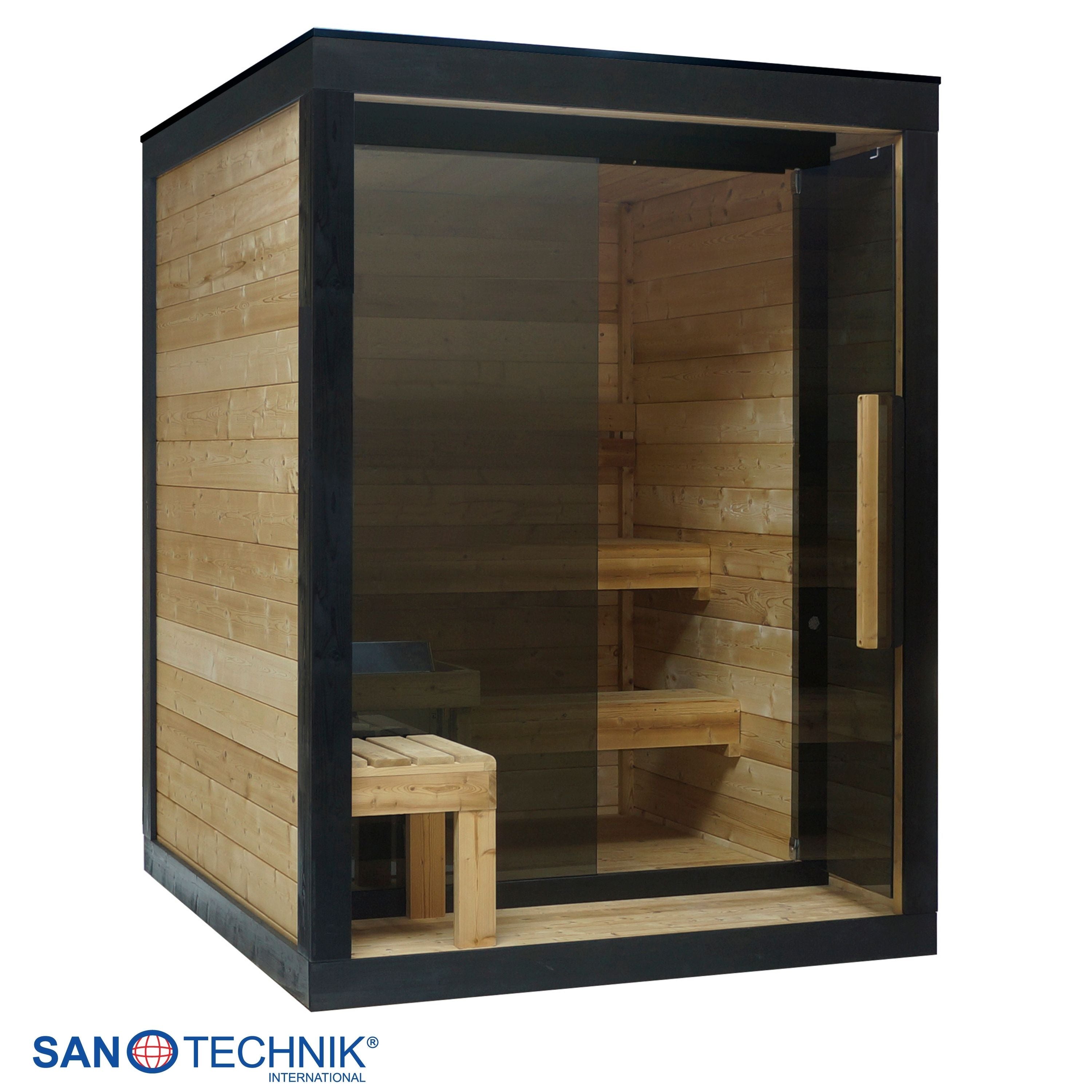 Sanotechnik - NORA M - Außensauna für 2-3 personen 161,2x183,6x220,0 cm