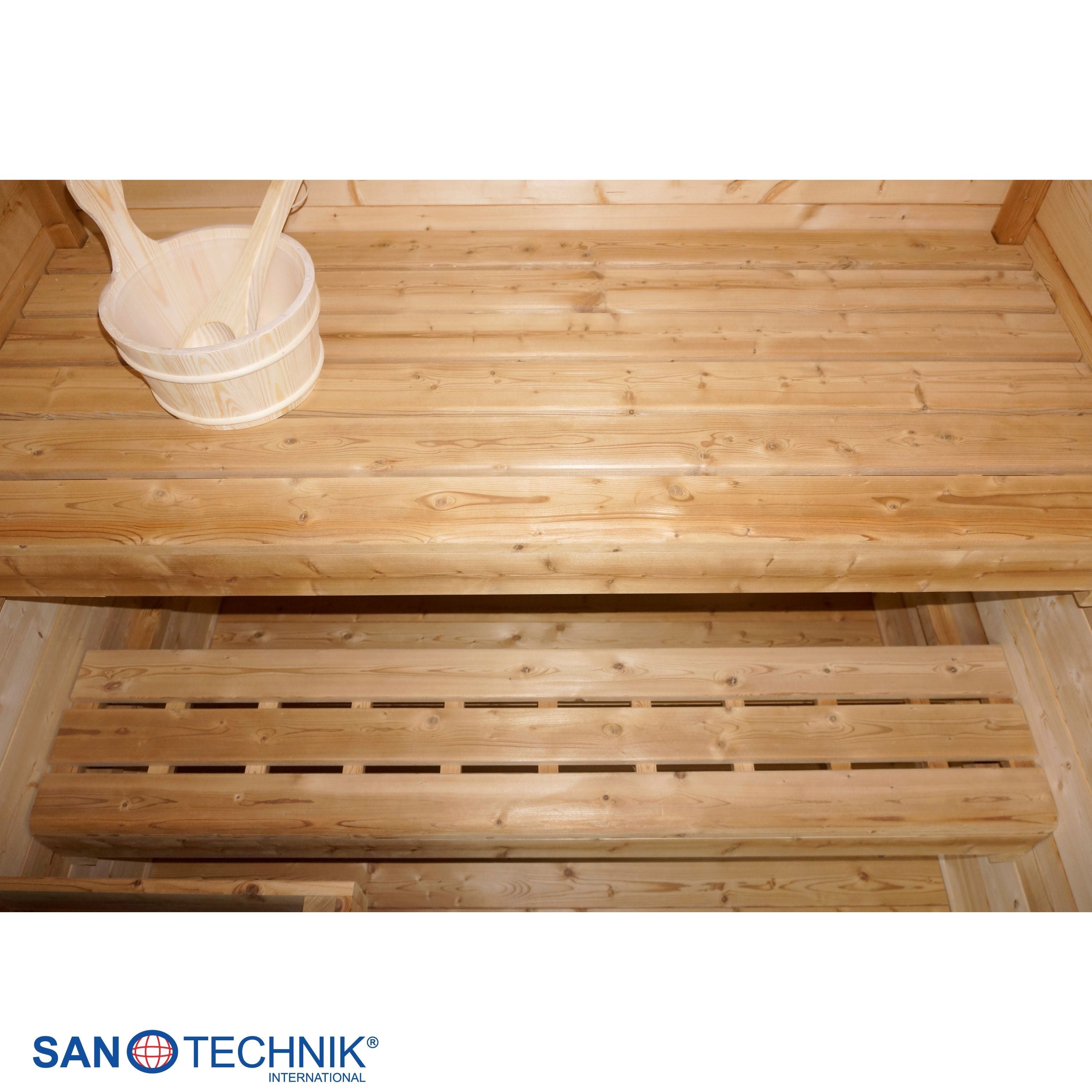 Sanotechnik - NORA M - Außensauna für 2-3 personen 161,2x183,6x220,0 cm