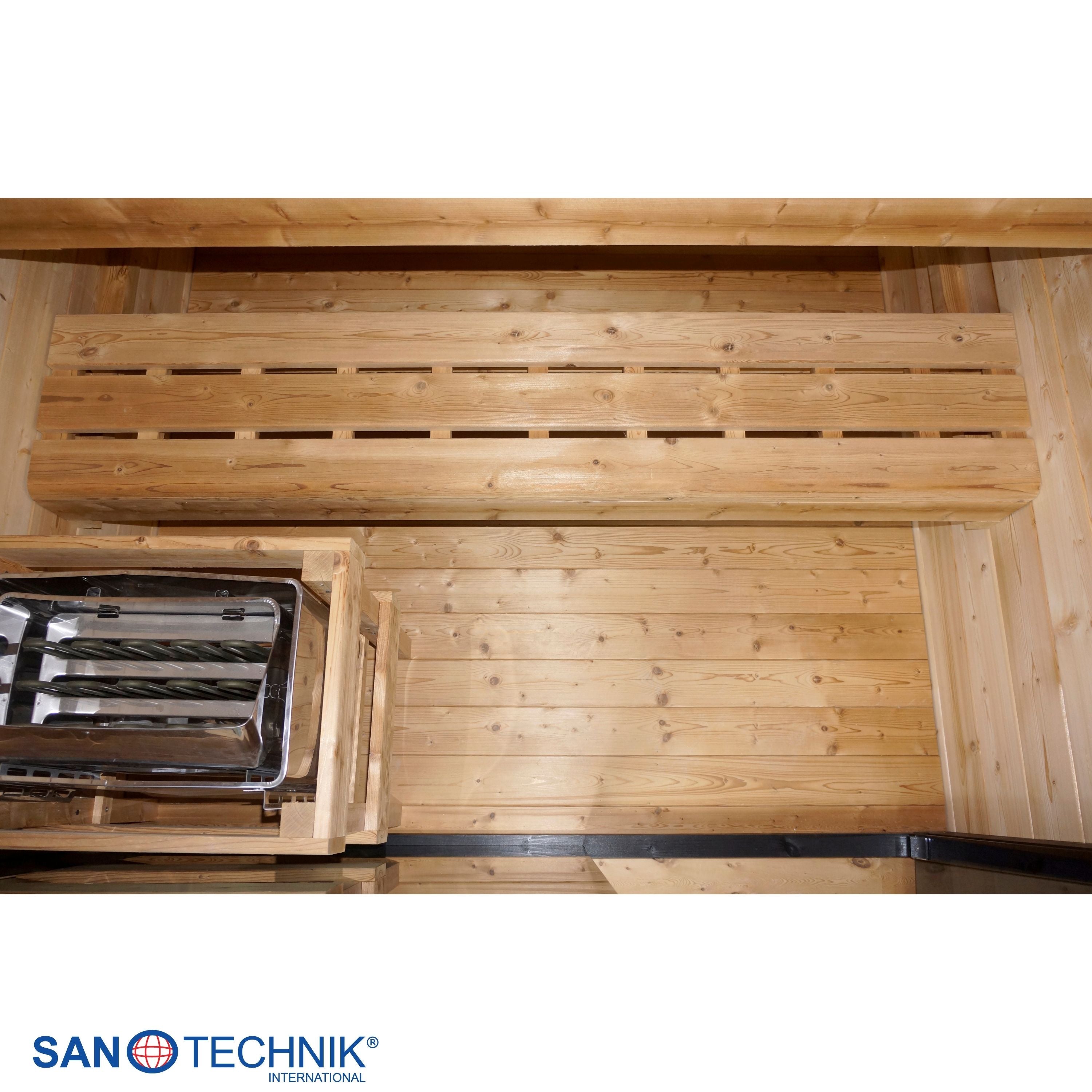 Sanotechnik - NORA M - Außensauna für 2-3 personen 161,2x183,6x220,0 cm