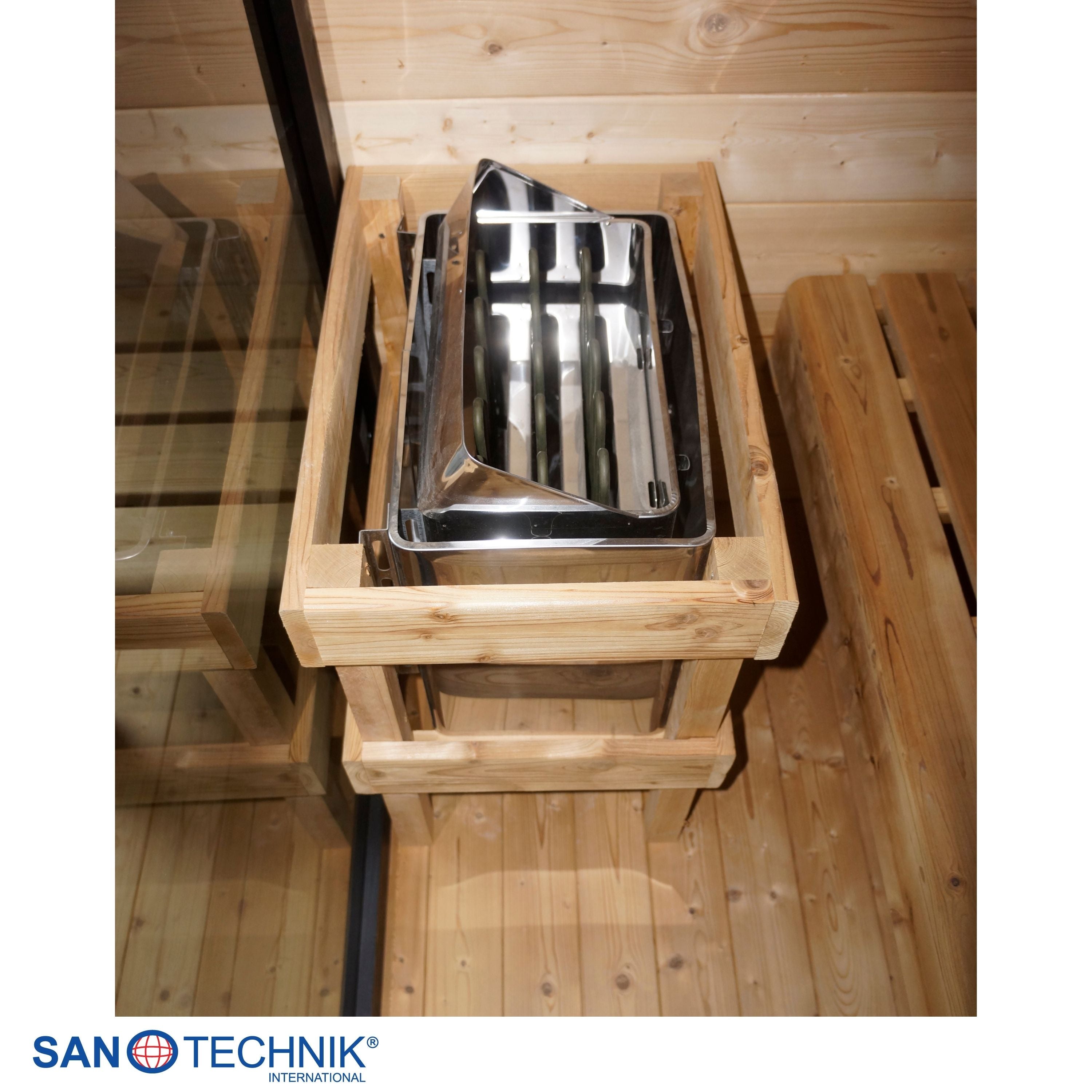 Sanotechnik - NORA M - Außensauna für 2-3 personen 161,2x183,6x220,0 cm