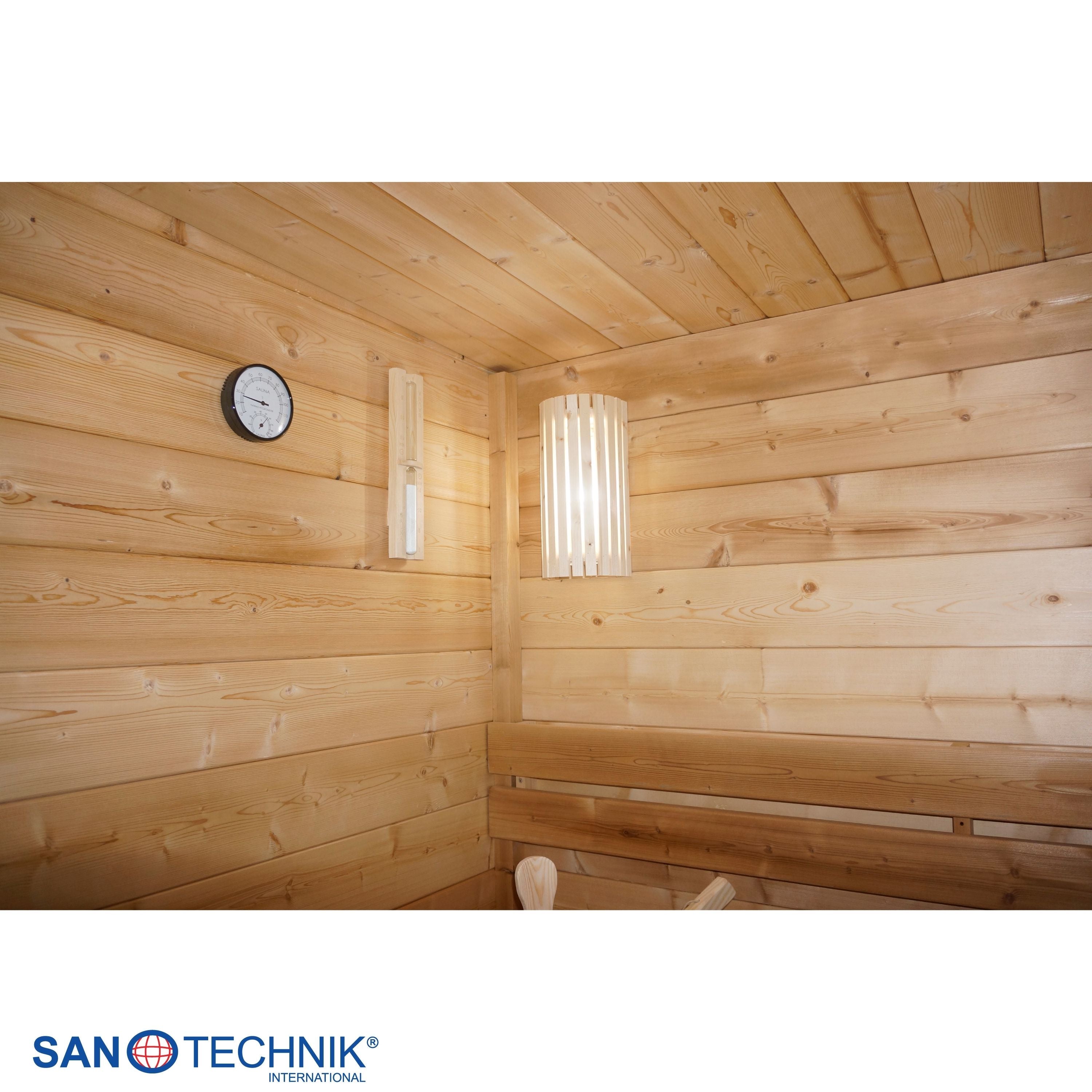 Sanotechnik - NORA M - Außensauna für 2-3 personen 161,2x183,6x220,0 cm
