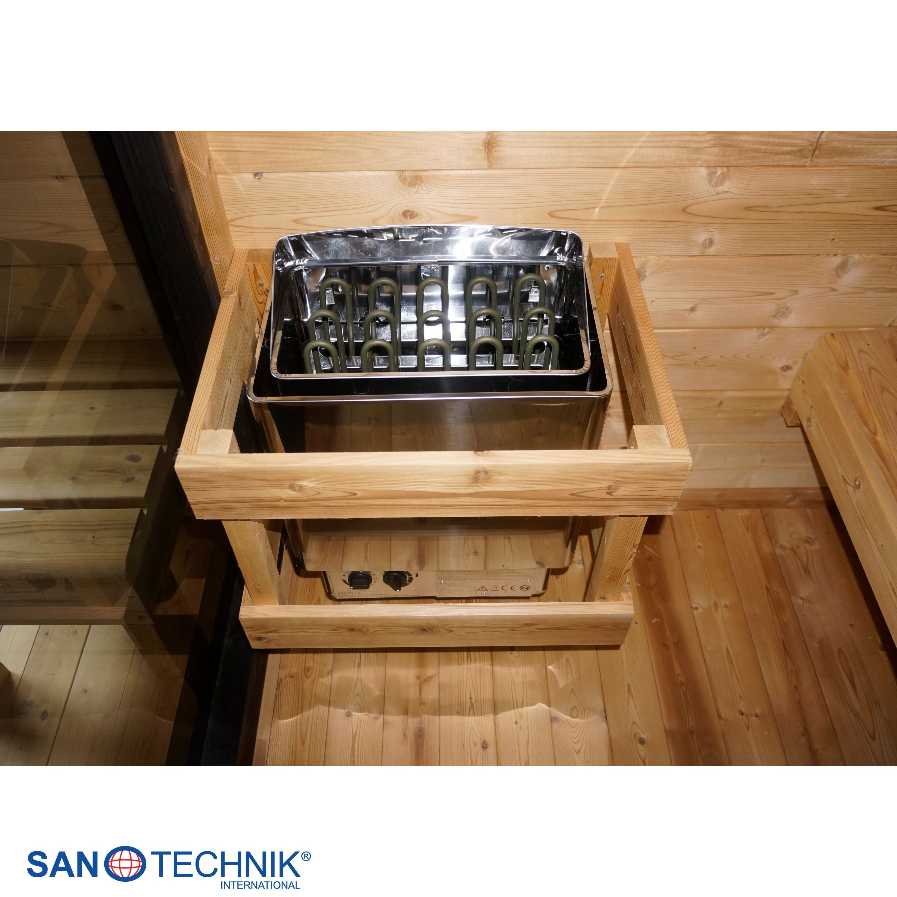 Sanotechnik - NORA XL - Außensauna für 4-5 personen 280,0x220,0x220,0 cm