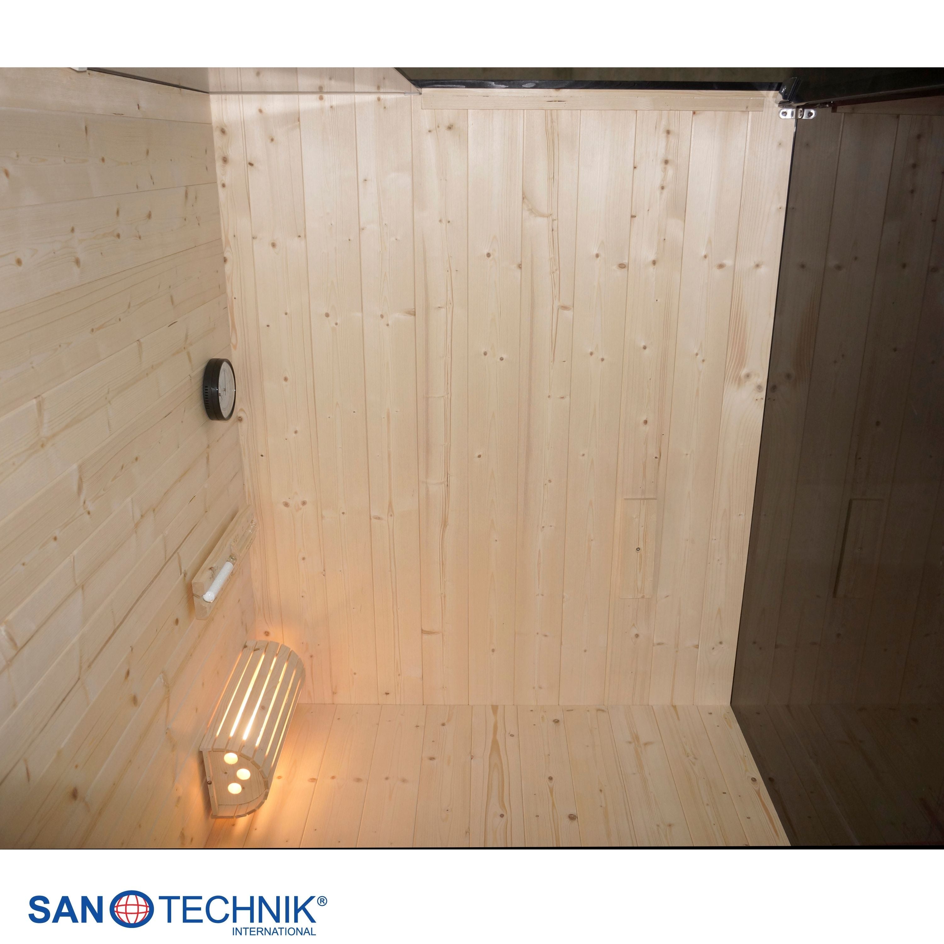 Sanotechnik - GLACIER S Sauna + Infrarotkabine für 1 Person 100x120x200 cm