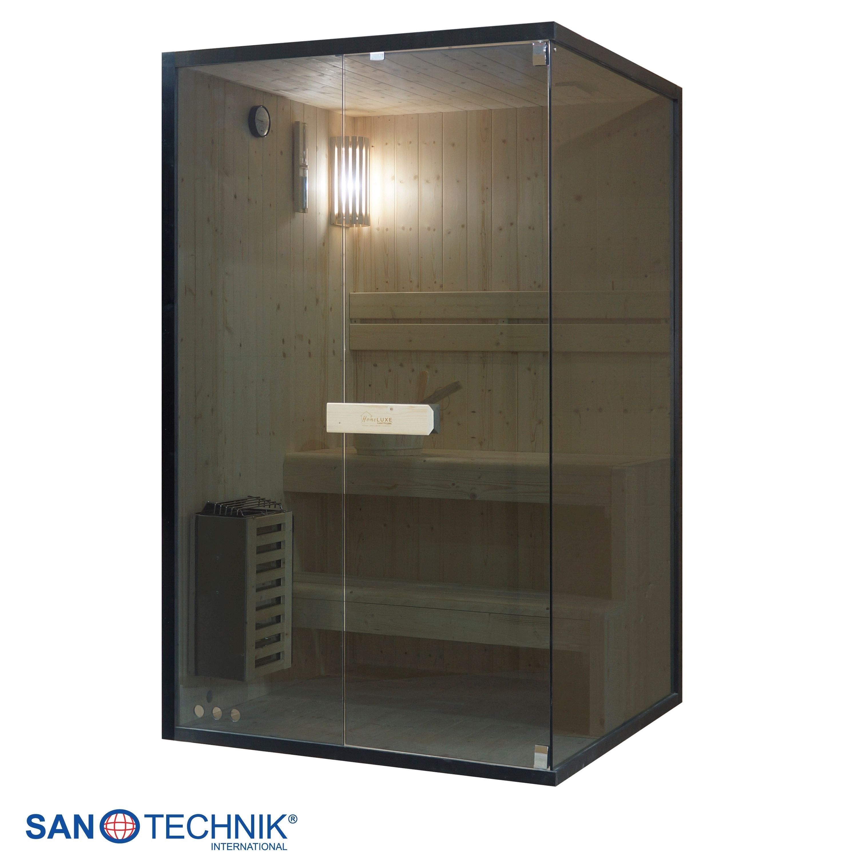 Sanotechnik - FALUN M Sauna für 2 Personen 120x120x200 cm