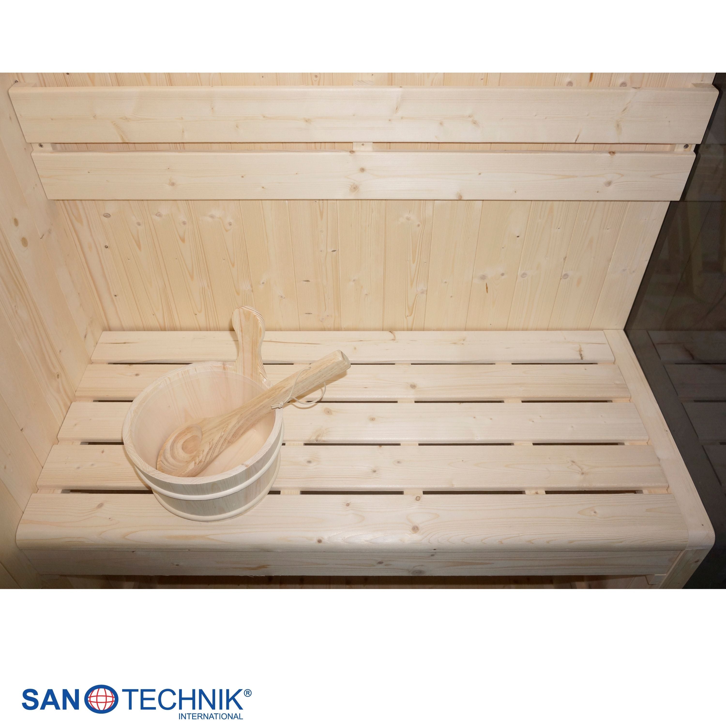 Sanotechnik - FALUN M Sauna für 2 Personen 120x120x200 cm
