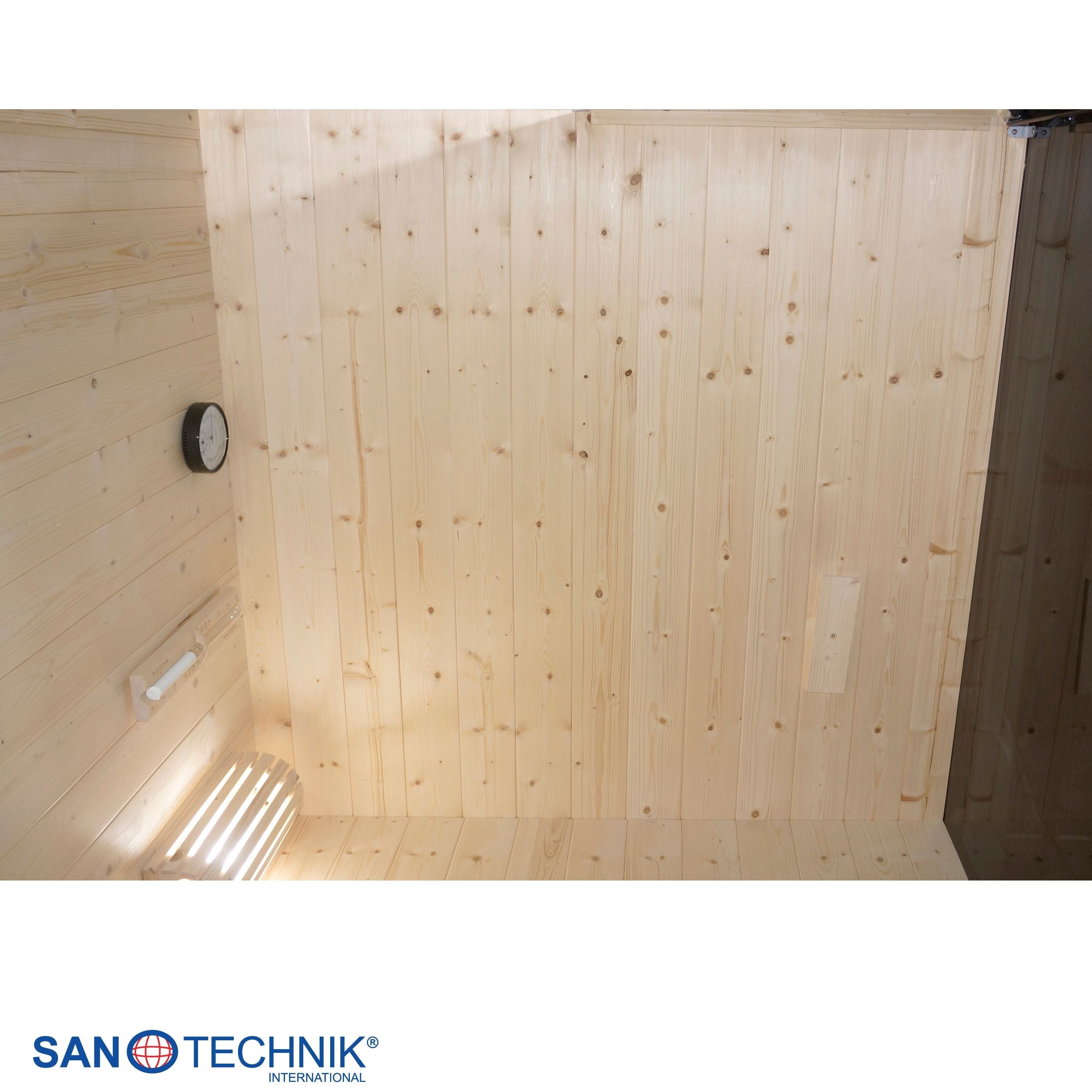 Sanotechnik - FALUN M Sauna für 2 Personen 120x120x200 cm