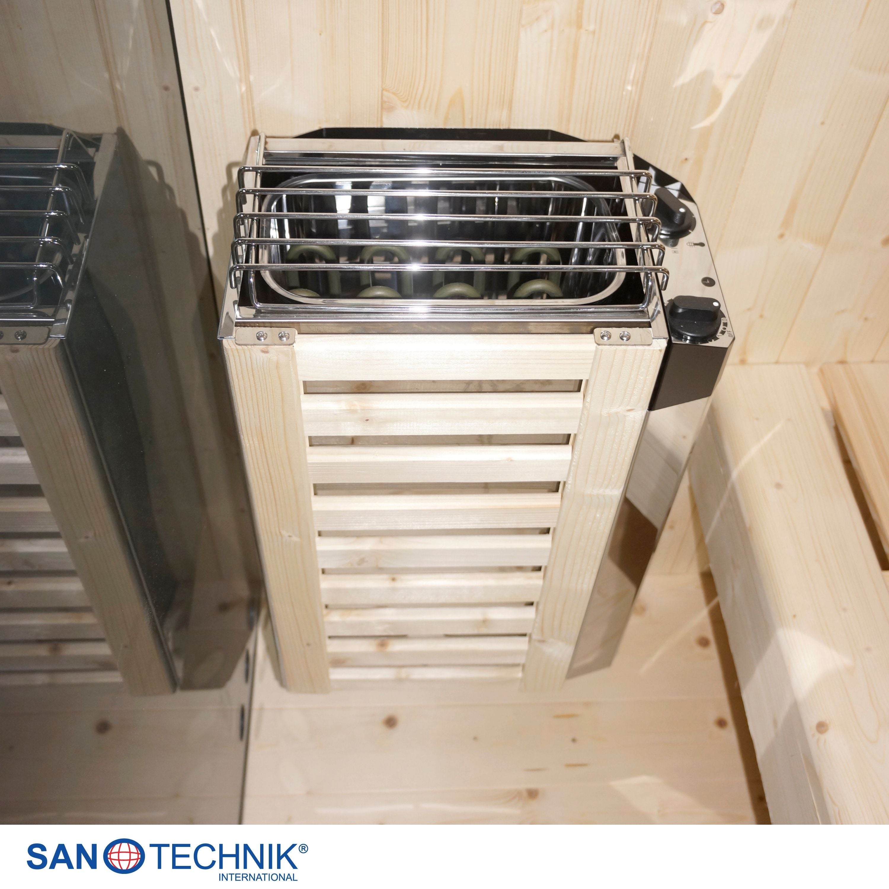 Sanotechnik - FALUN M Sauna für 2 Personen 120x120x200 cm