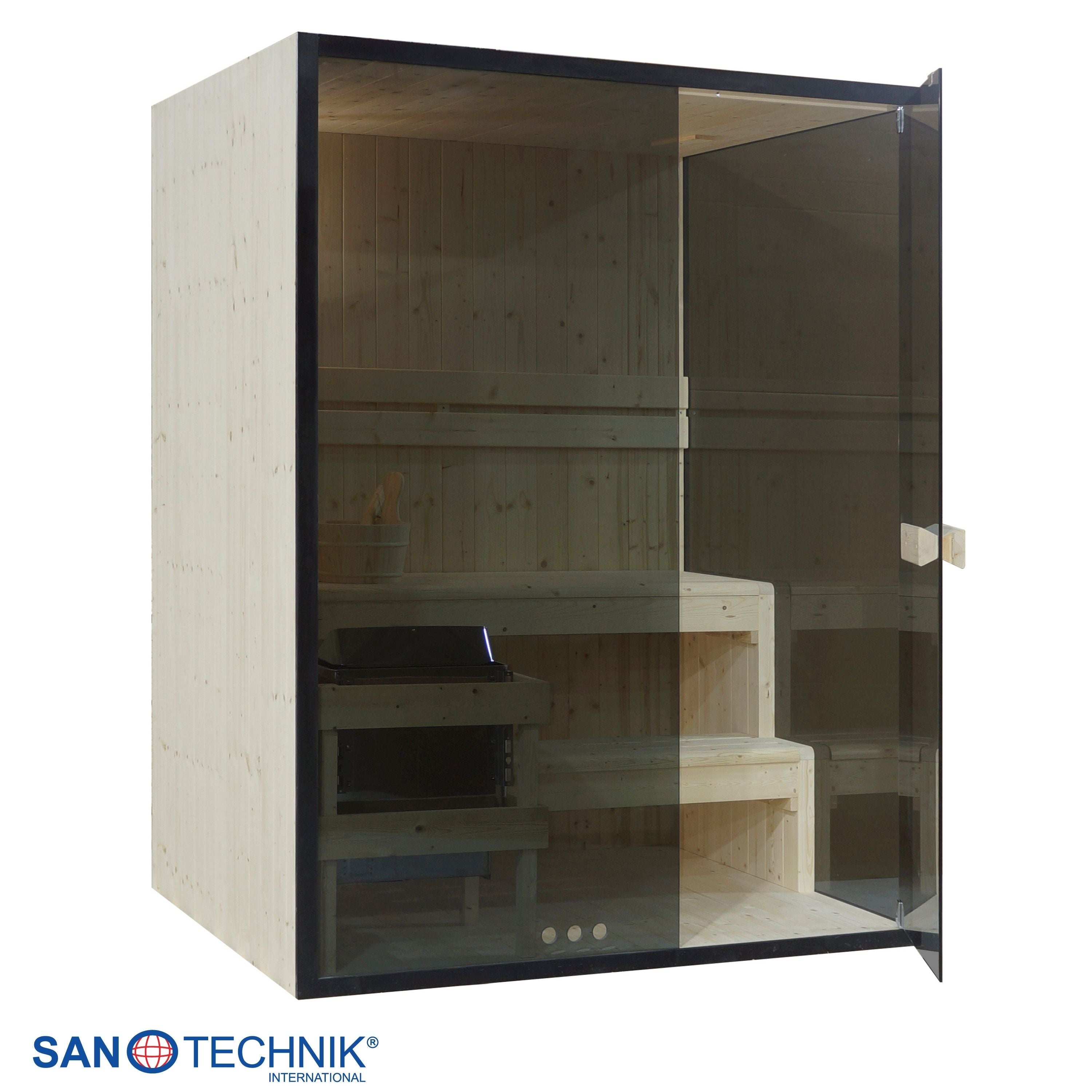 Sanotechnik - FALUN L Sauna für 2-3 Personen 150x120x200 cm
