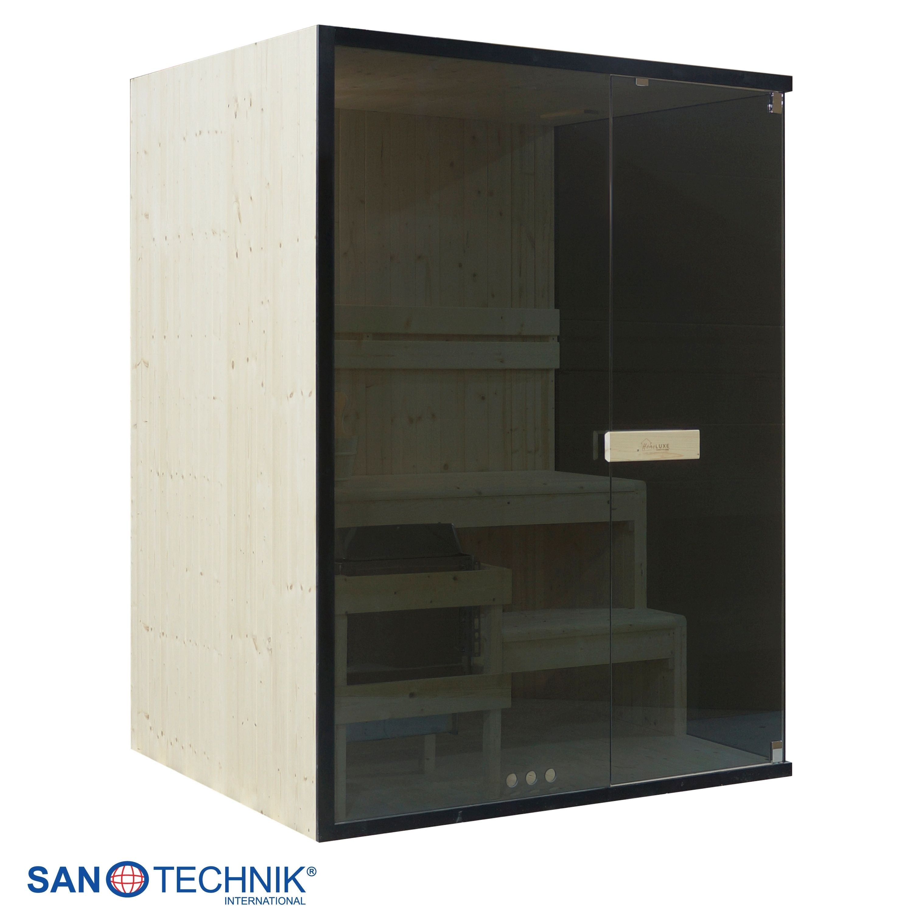 Sanotechnik - FALUN L Sauna für 2-3 Personen 150x120x200 cm