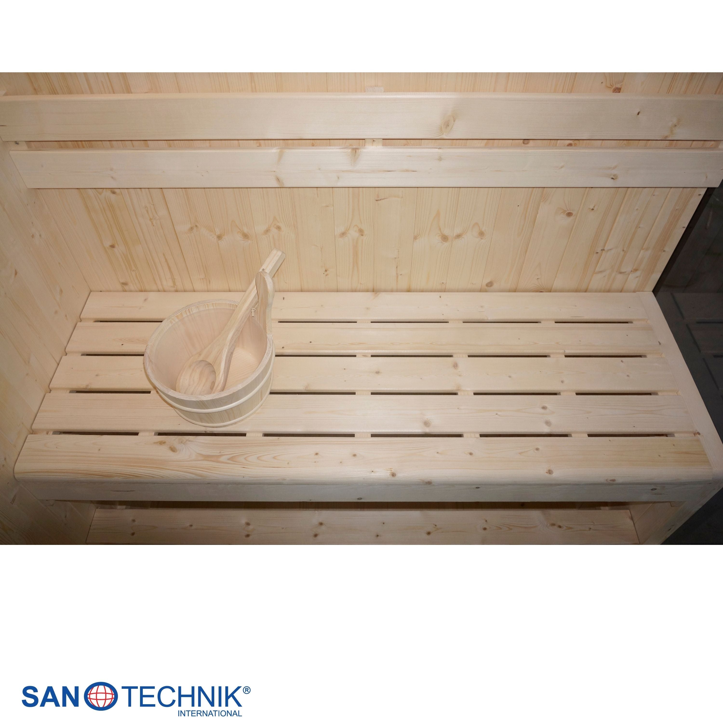 Sanotechnik - FALUN L Sauna für 2-3 Personen 150x120x200 cm