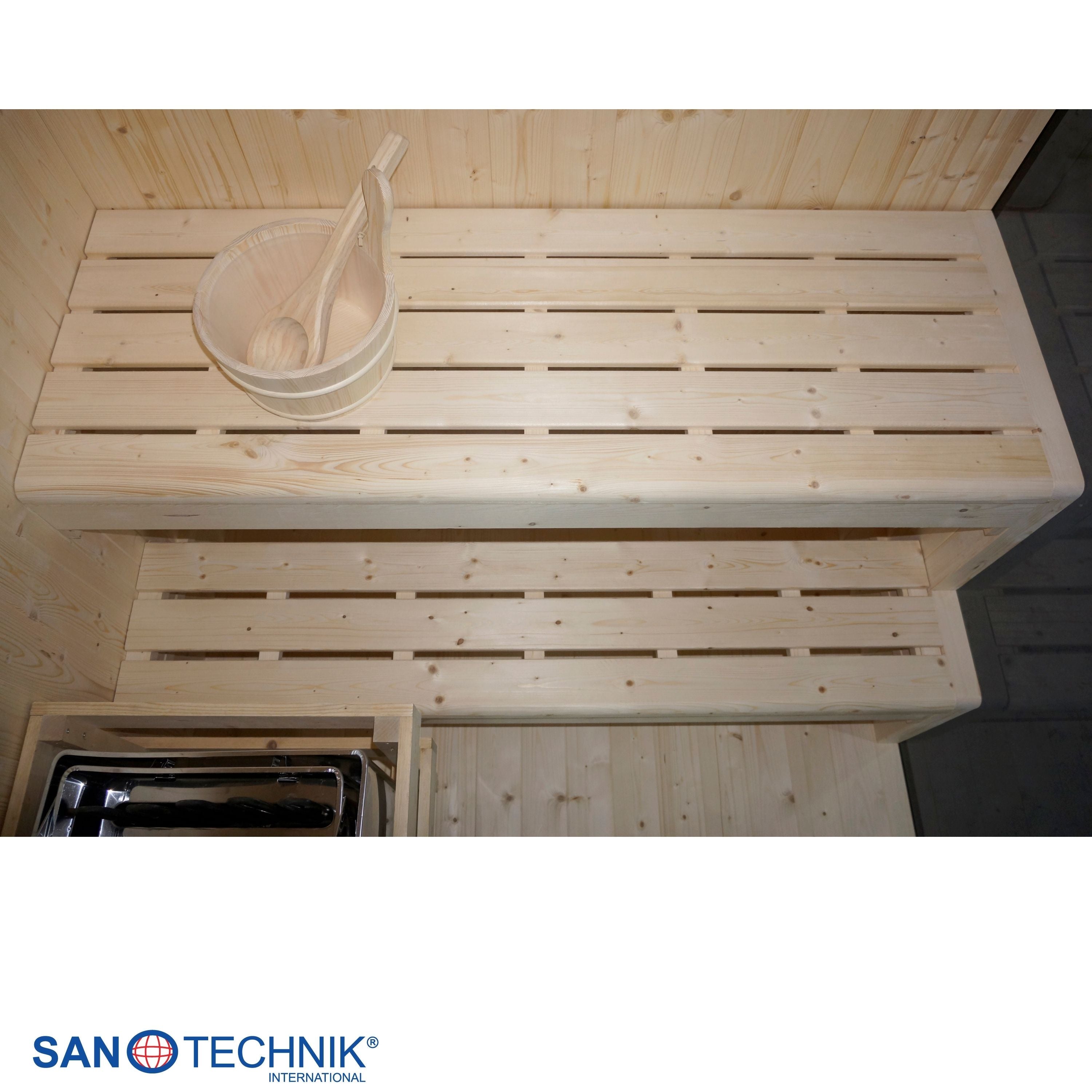 Sanotechnik - FALUN L Sauna für 2-3 Personen 150x120x200 cm