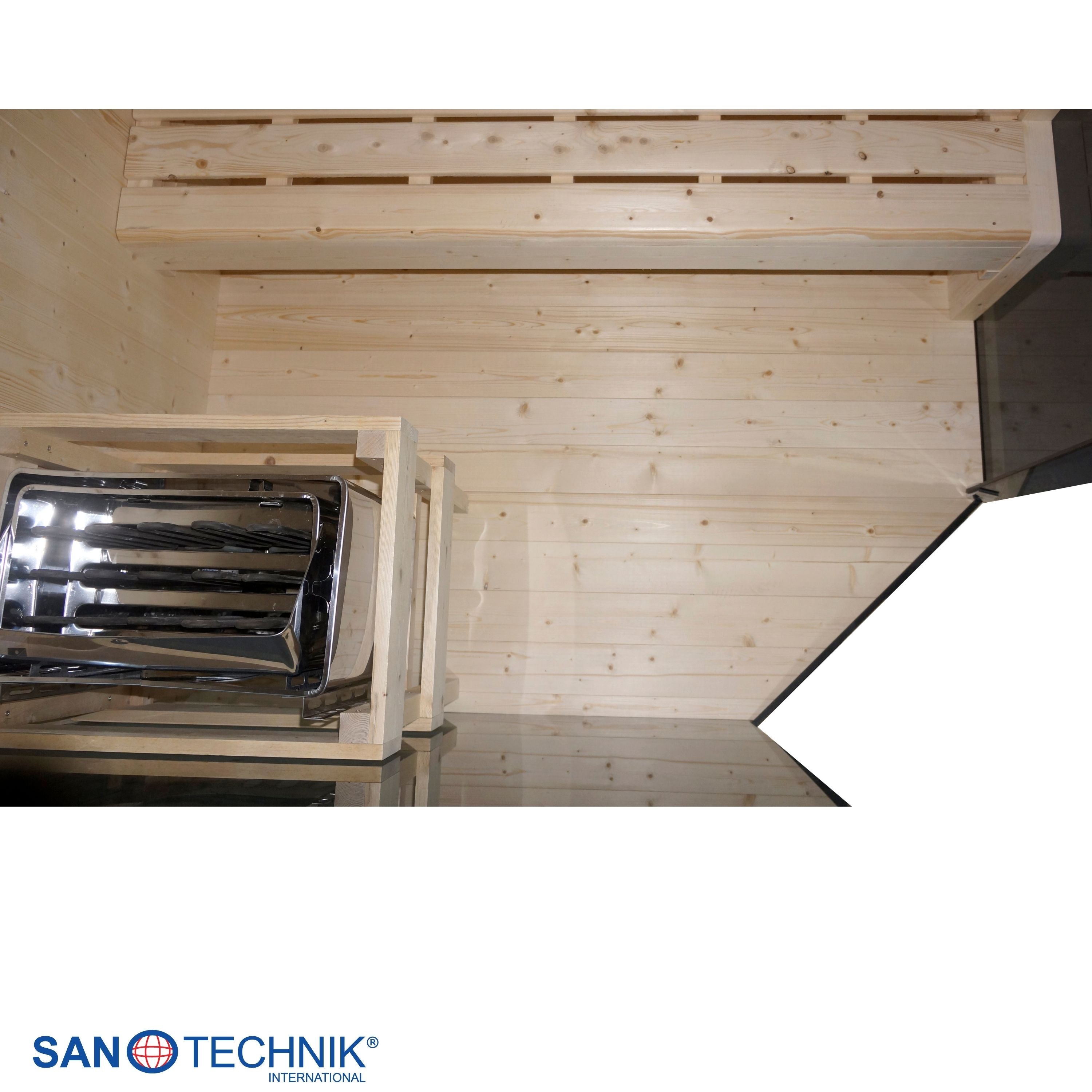 Sanotechnik - FALUN XL Sauna für 2-3 Personen 150x150x200 cm