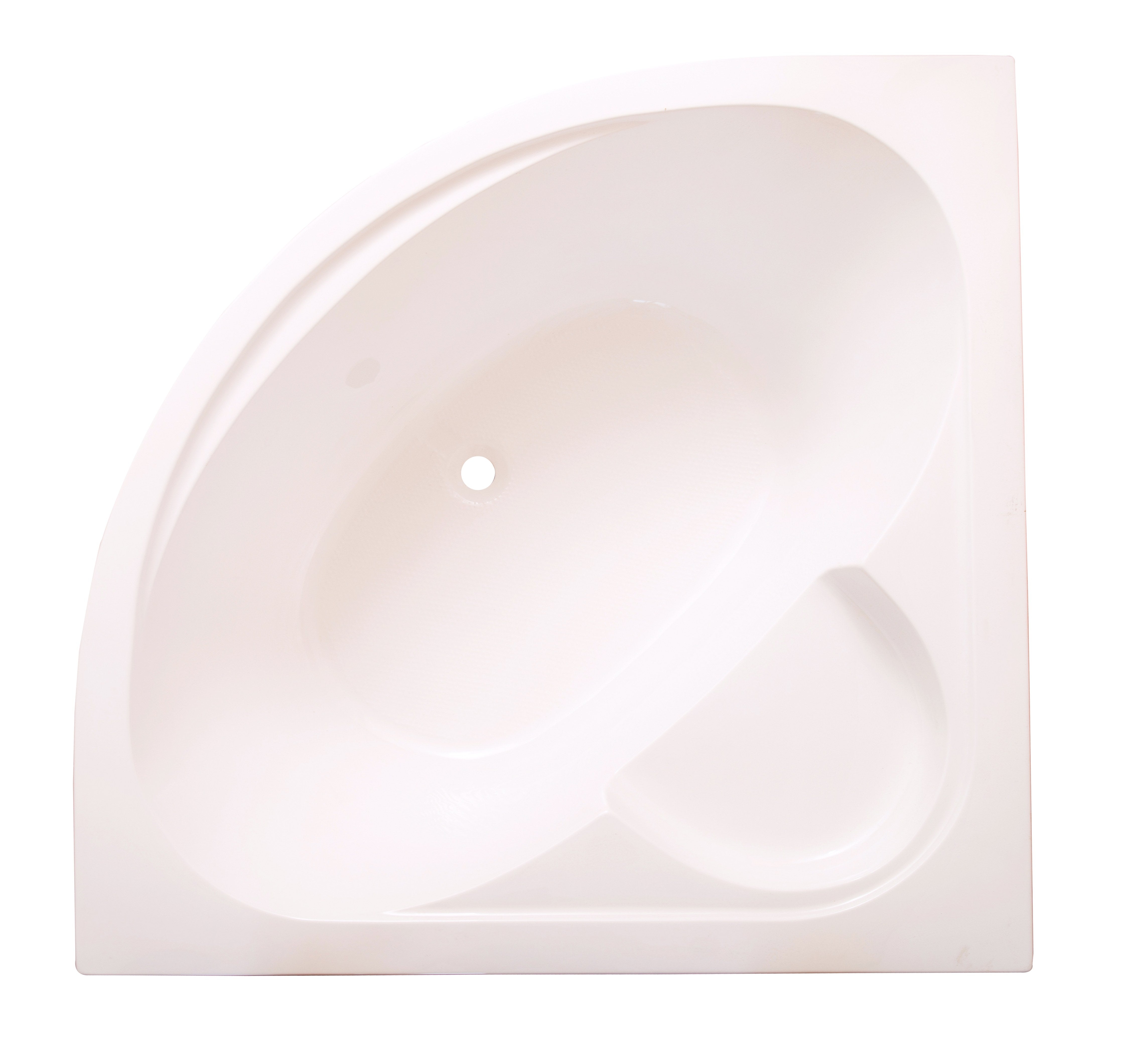 Sanotechnik - Eckbadewanne HEAVEN 140x140x43,5 cm