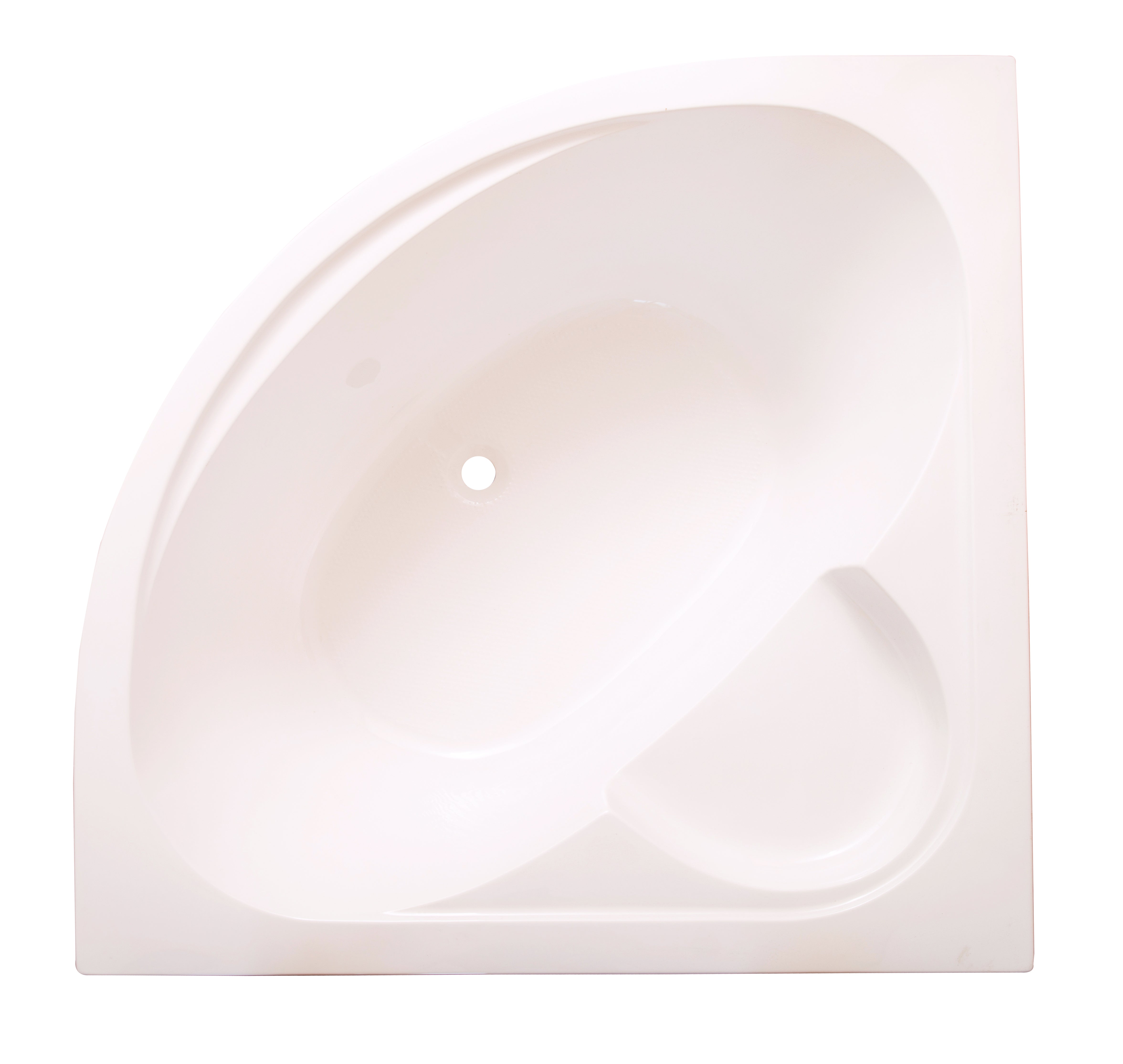 Sanotechnik - Eckbadewanne HEAVEN 140x140x43,5 cm