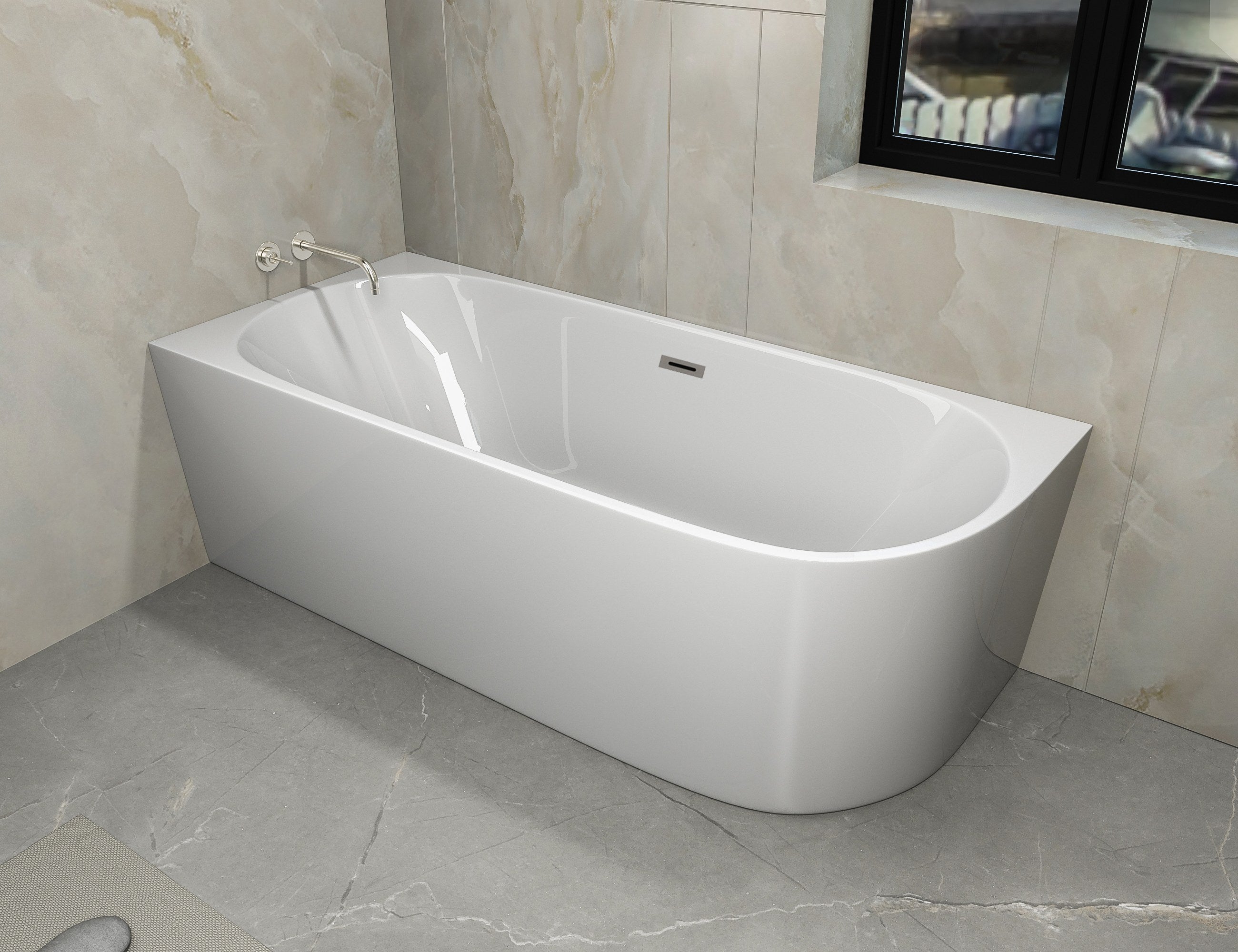 Sanotechnik - Wand-BW FARO links 170x75x60cm