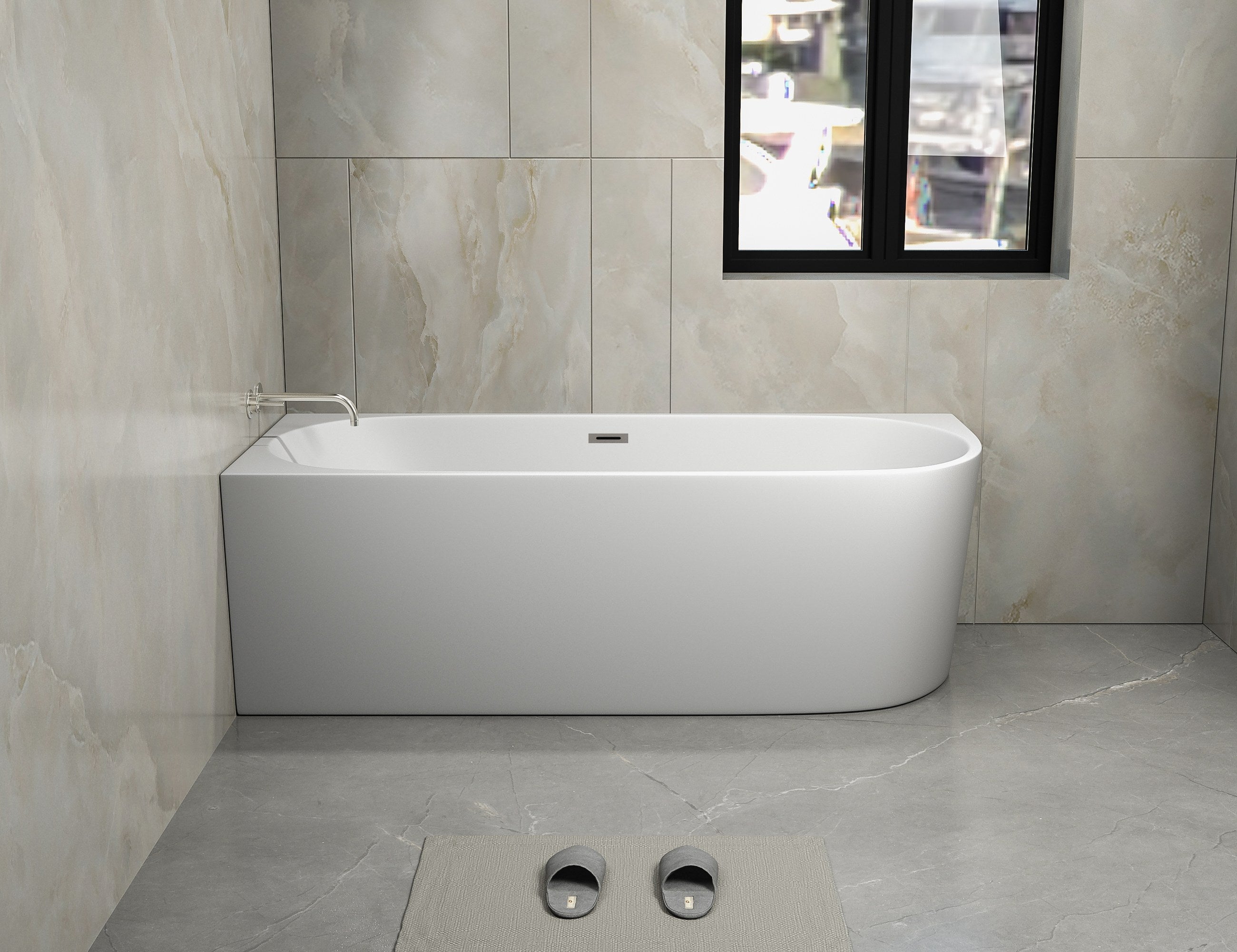 Sanotechnik - Wand-BW FARO links 170x75x60cm