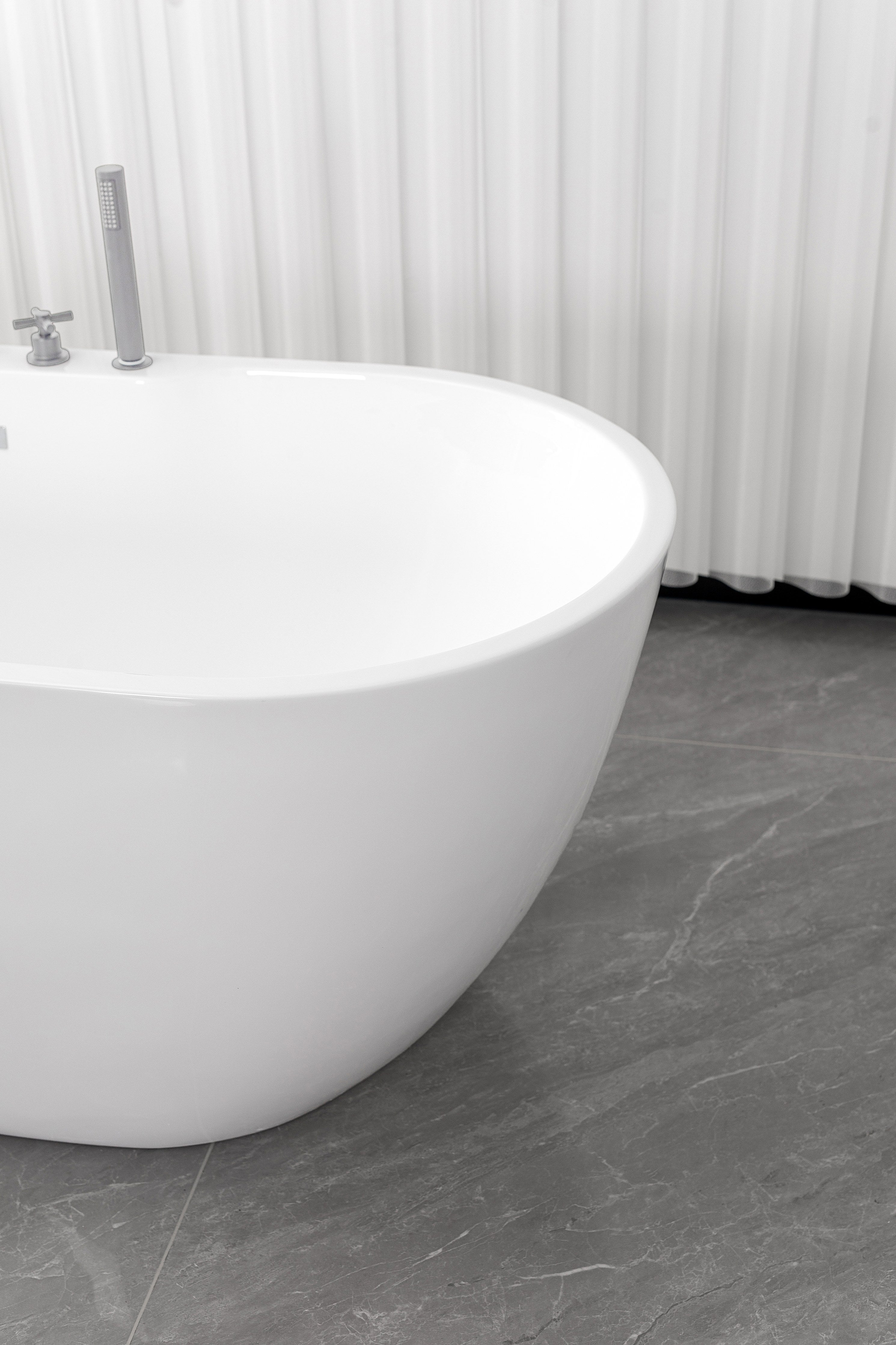Sanotechnik - BW ARUBA freisteh. 170x75x58cm