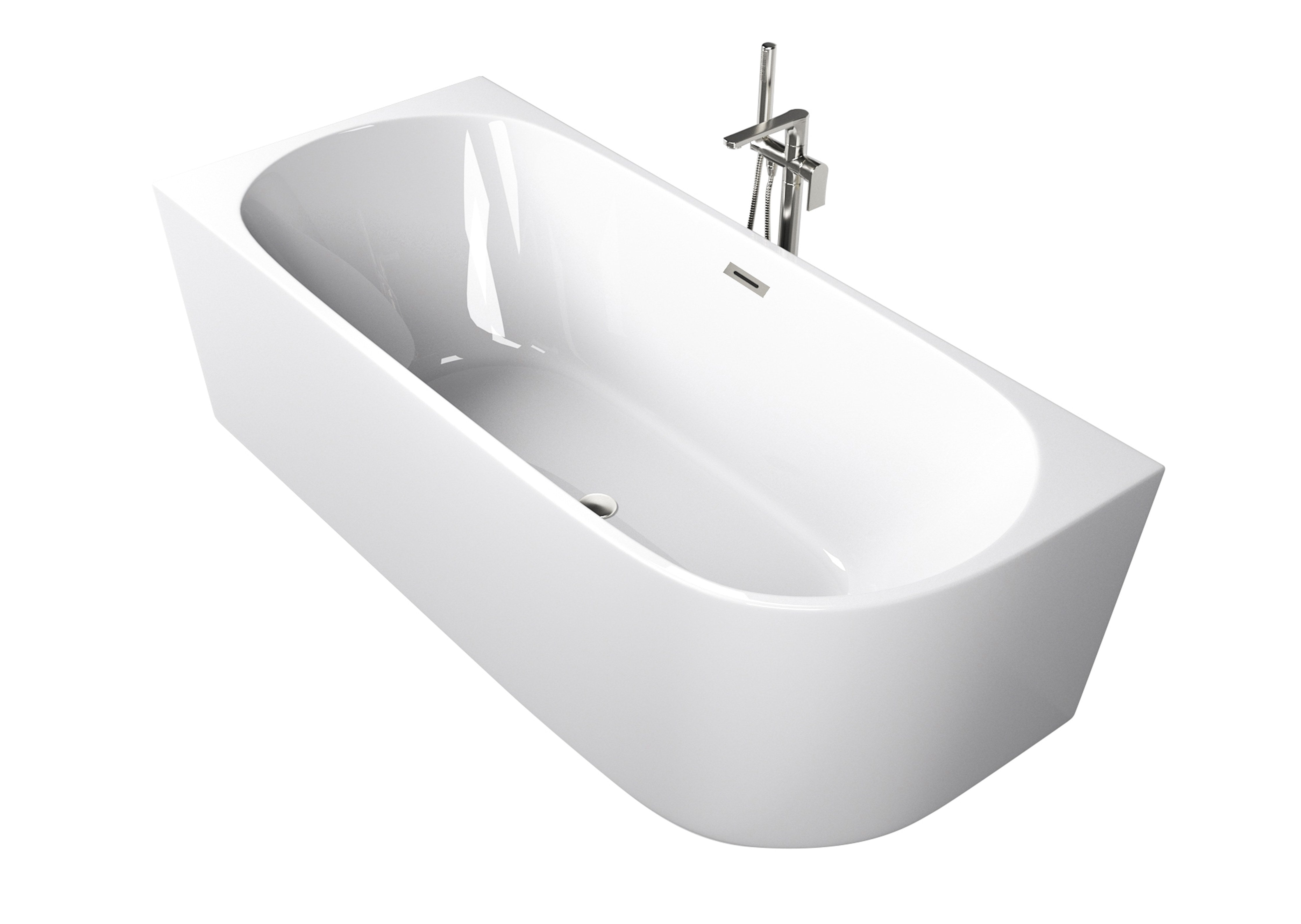 Sanotechnik - Wand-BW LUMA links 160x75x56cm