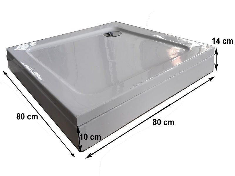 Eckbrausetasse Acryl - BORA