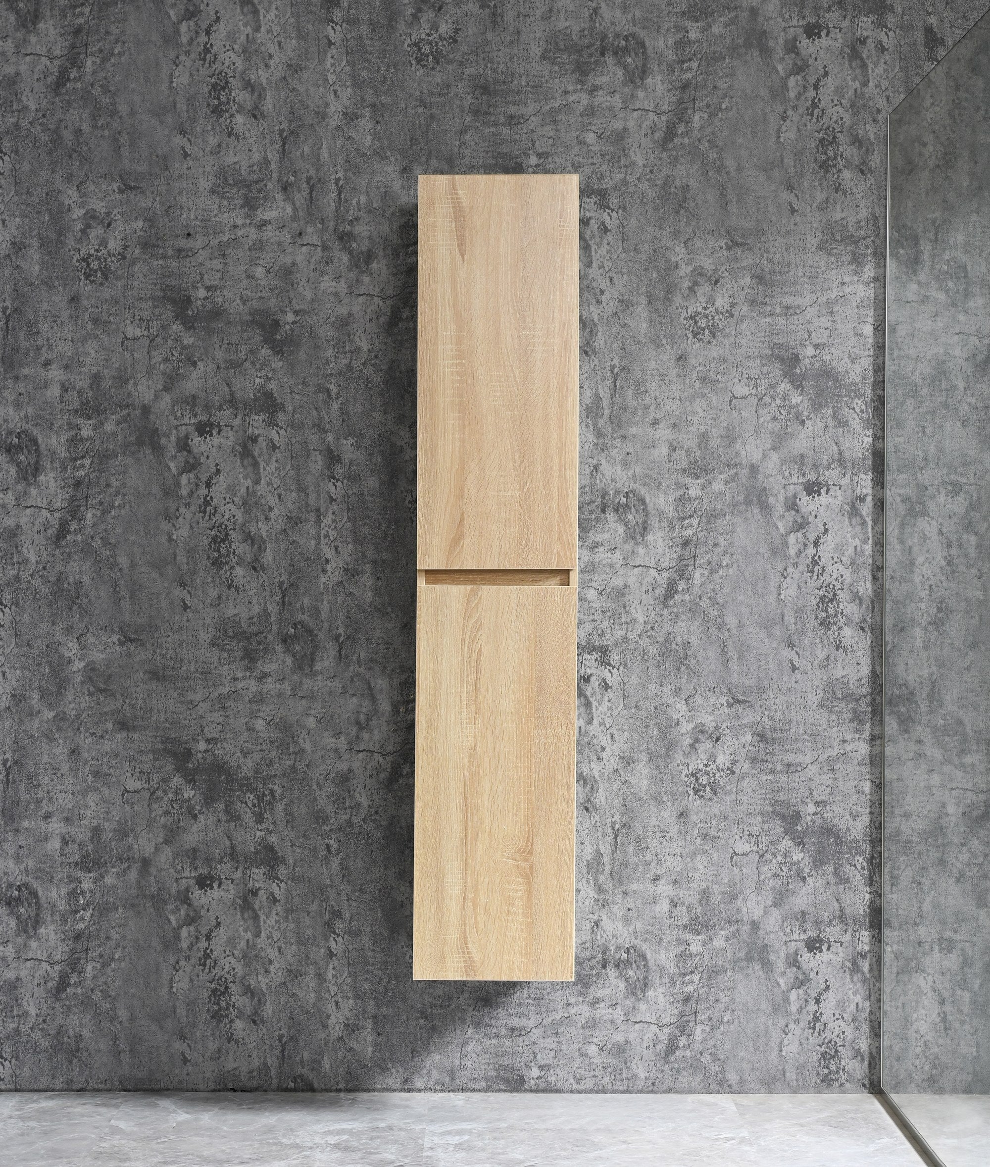 Sanotechnik - Corbo Hochschrank 150x30x30cm braun