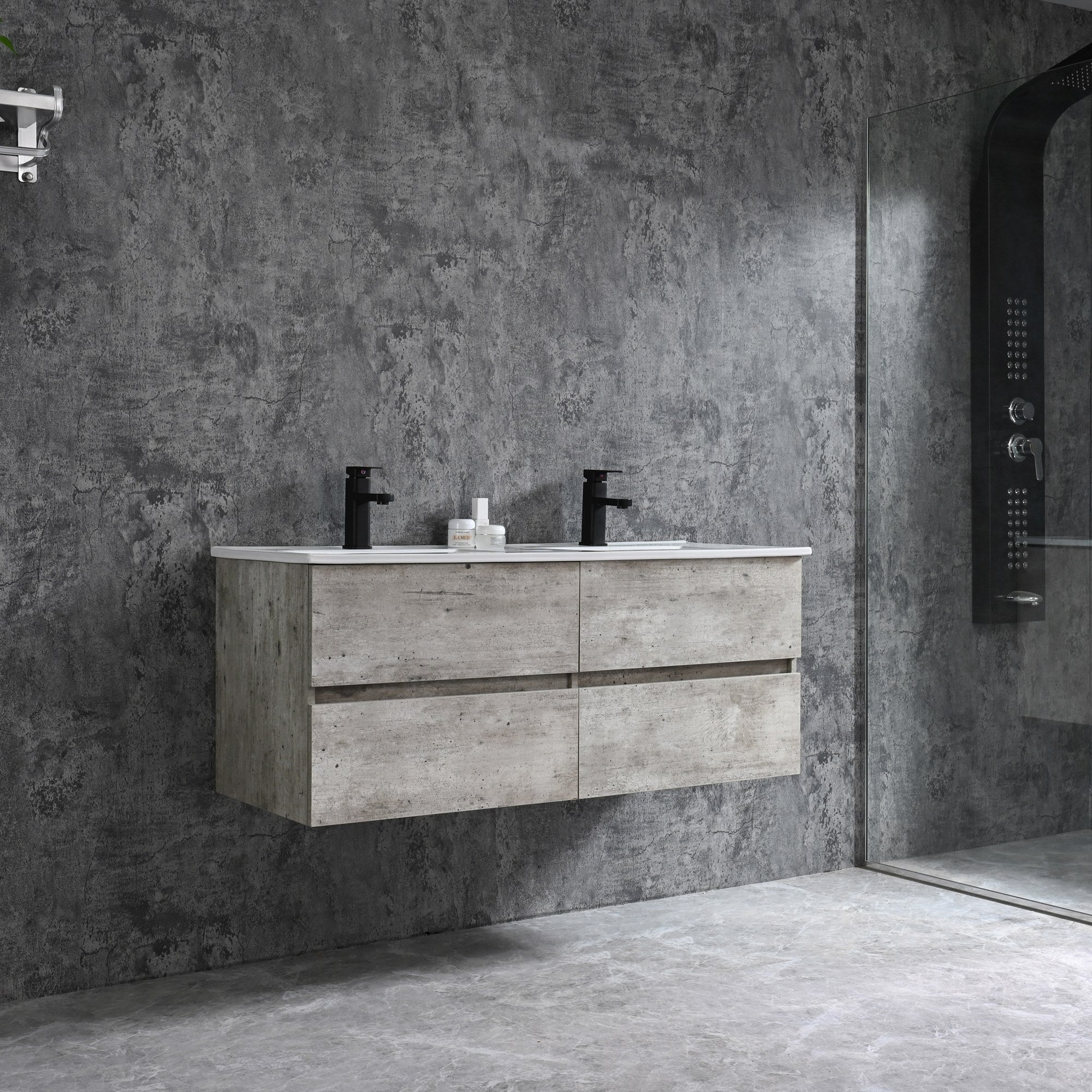 Sanotechnik - Corbo 120cm grau