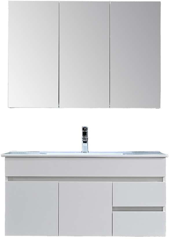 Sanotechnik - Badezimmerset Belluno weiss