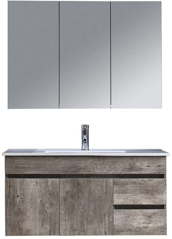 Sanotechnik - Badezimmerset Belluno grau