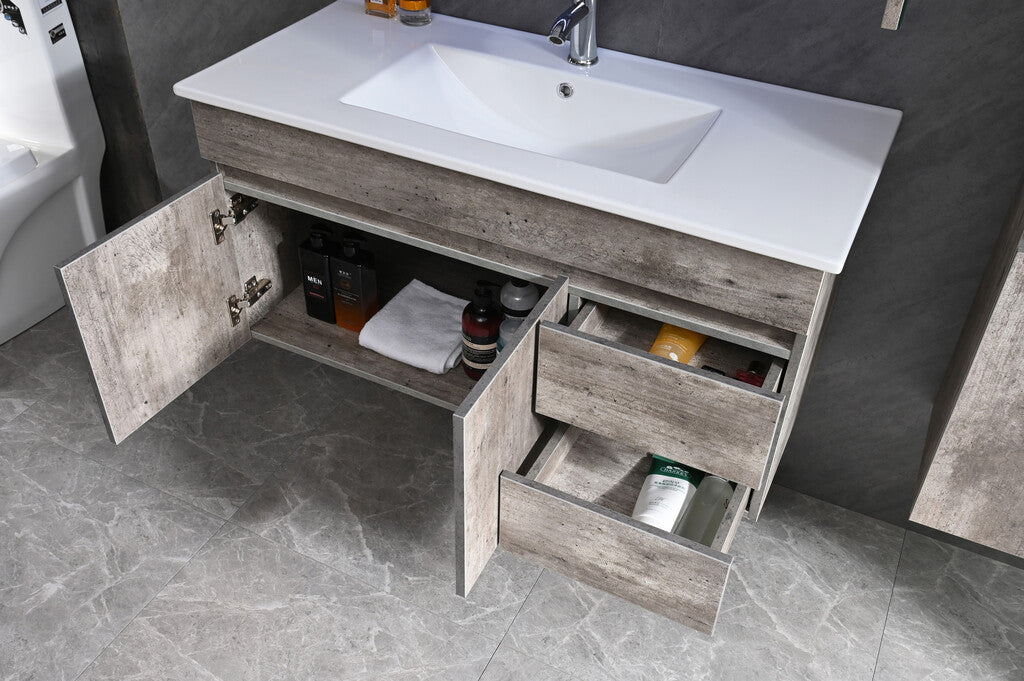 Sanotechnik - Badezimmerset Belluno grau