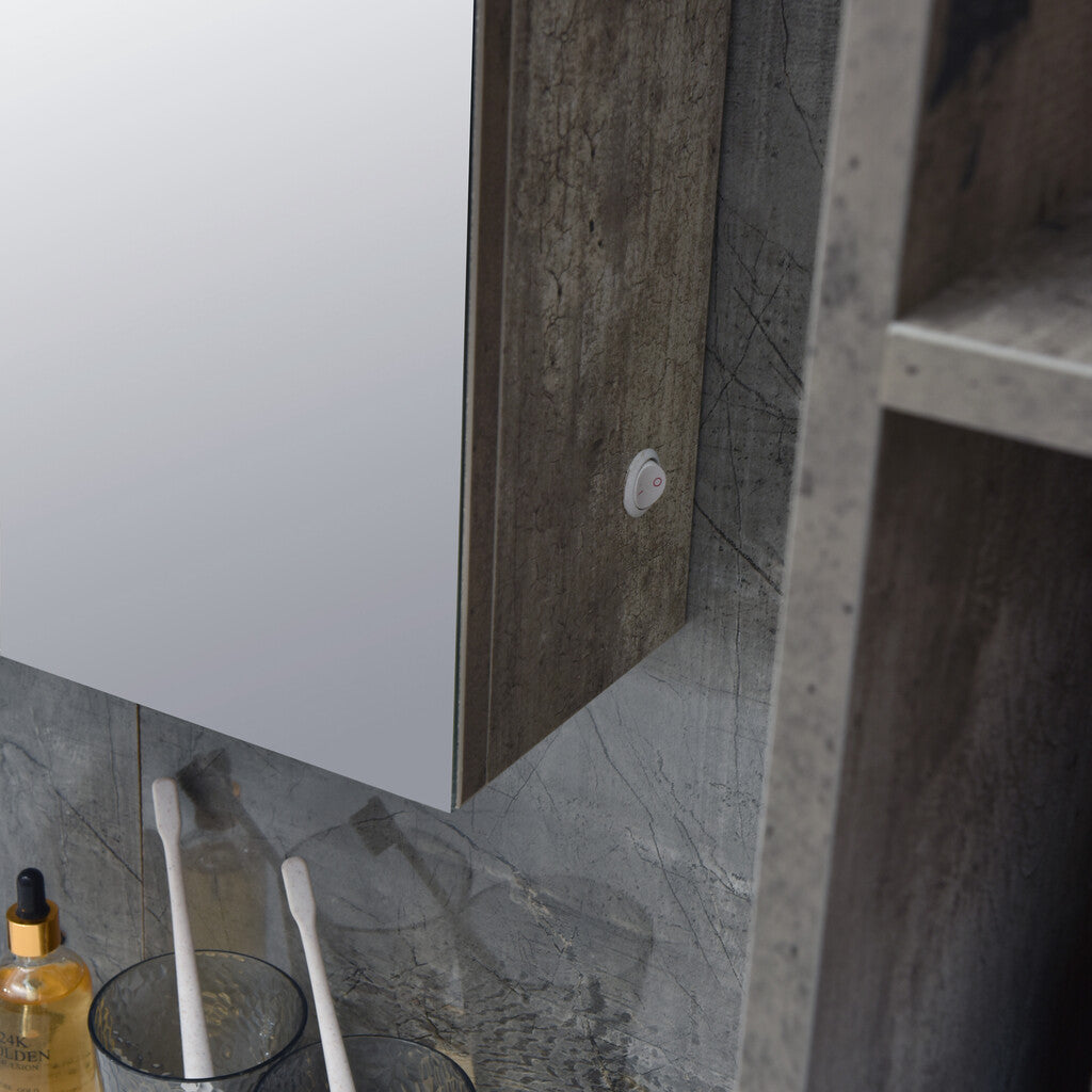 Sanotechnik - Badezimmerset Belluno grau