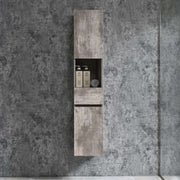 Sanotechnik - Belluno Hochschrank 150x30x30cm grau