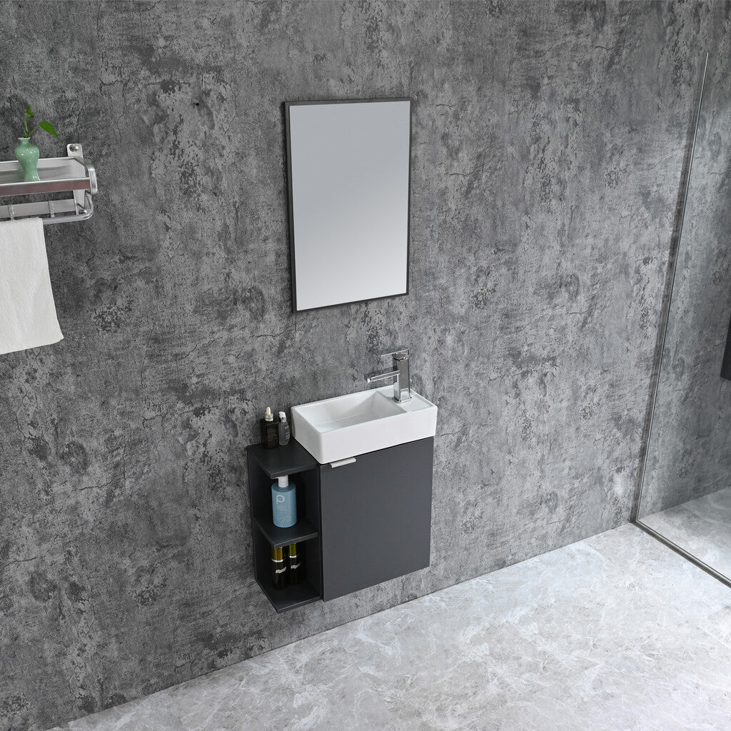 Sanotechnik - Cloud 55x60cm grau