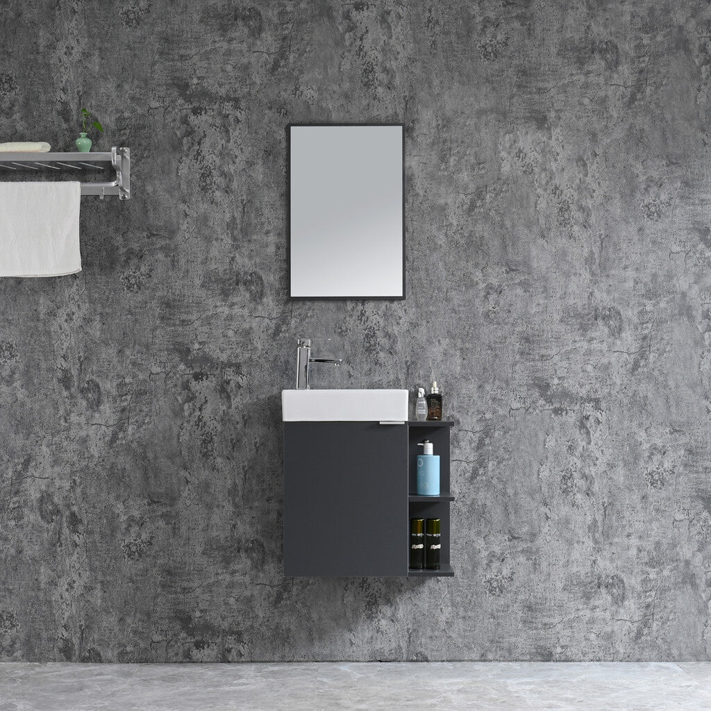 Sanotechnik - Cloud 55x60cm grau