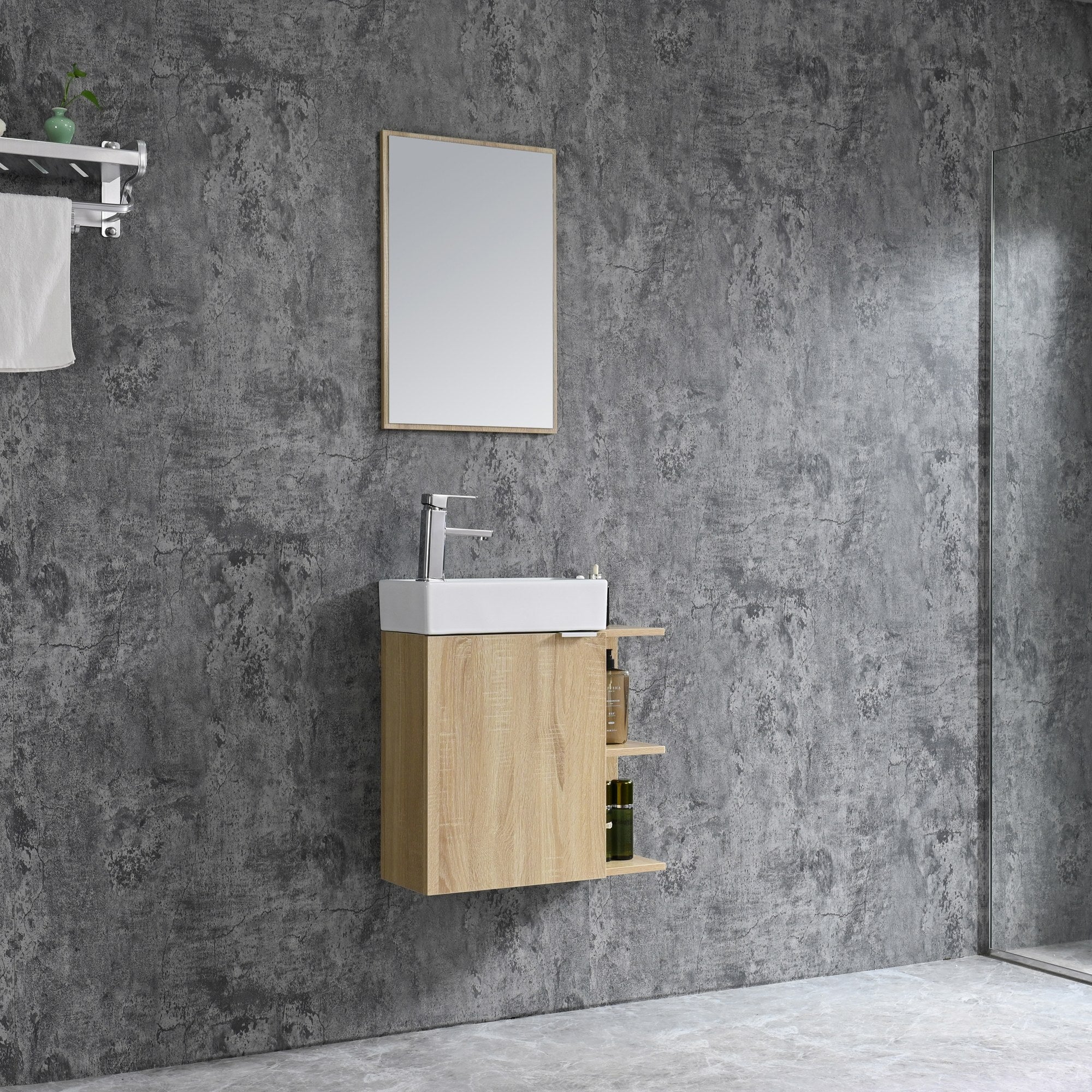 Sanotechnik - Cloud 55x60cm braun