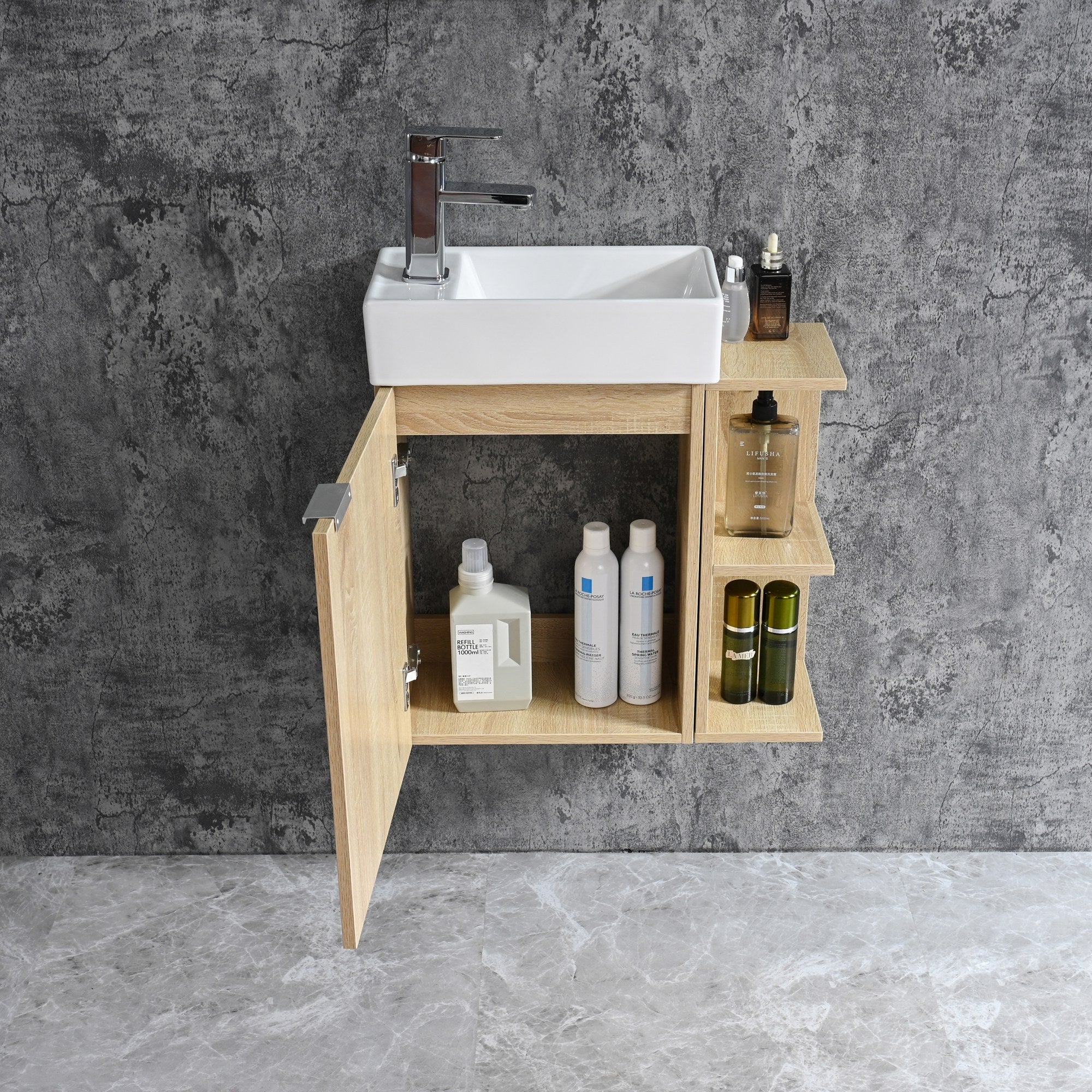 Sanotechnik - Cloud 55x60cm braun