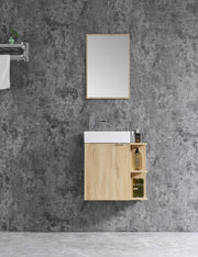 Sanotechnik - Cloud 55x60cm braun