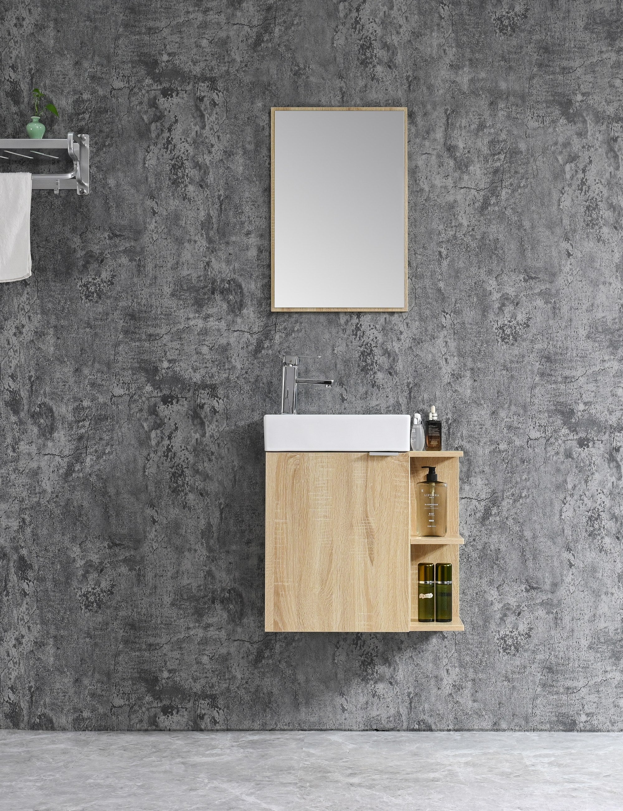 Sanotechnik - Cloud 55x60cm braun