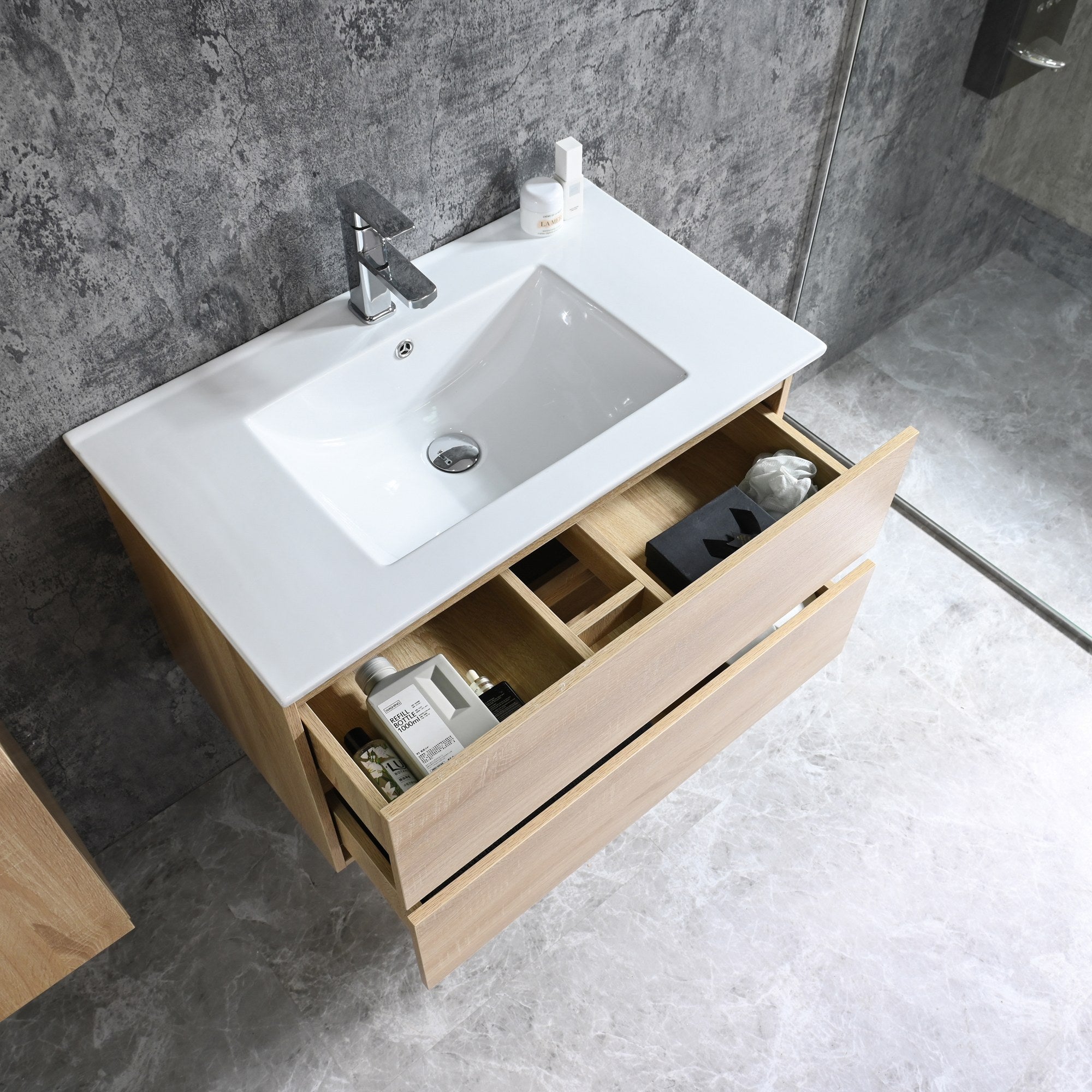 Sanotechnik - Corbo 80cm braun