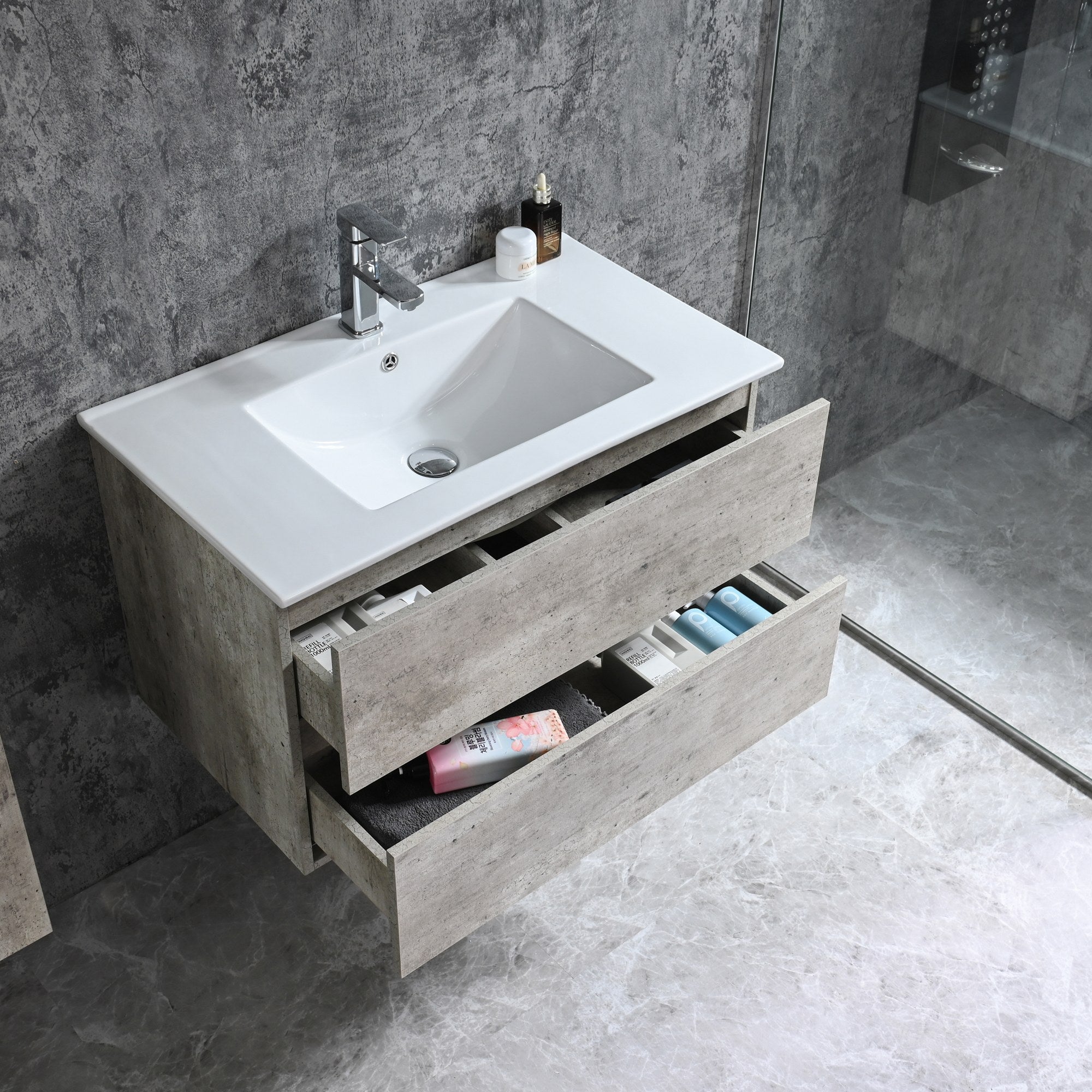 Sanotechnik - Corbo 80cm grau