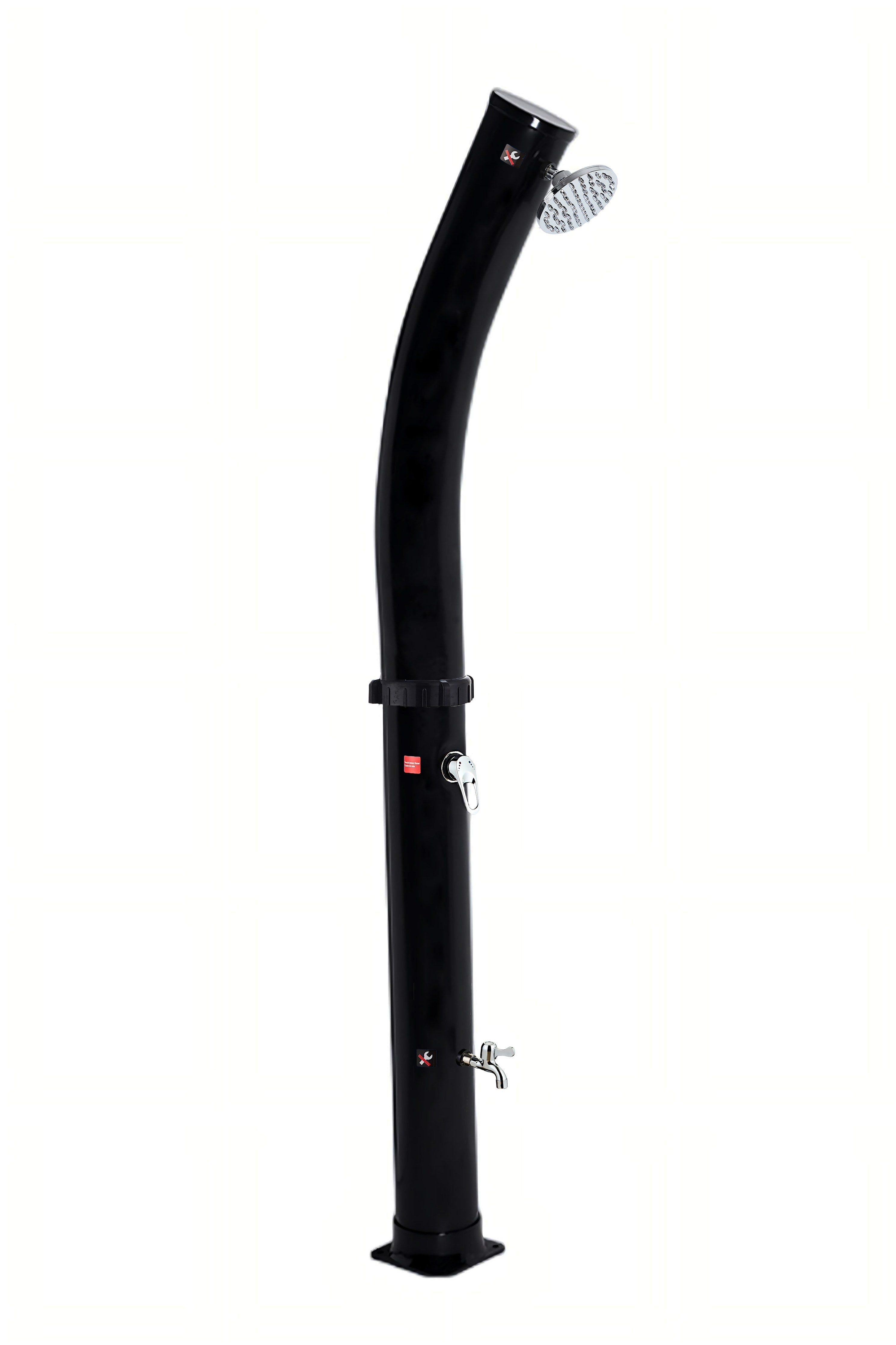 Sanotechnik - Solardusche schwarz 38L