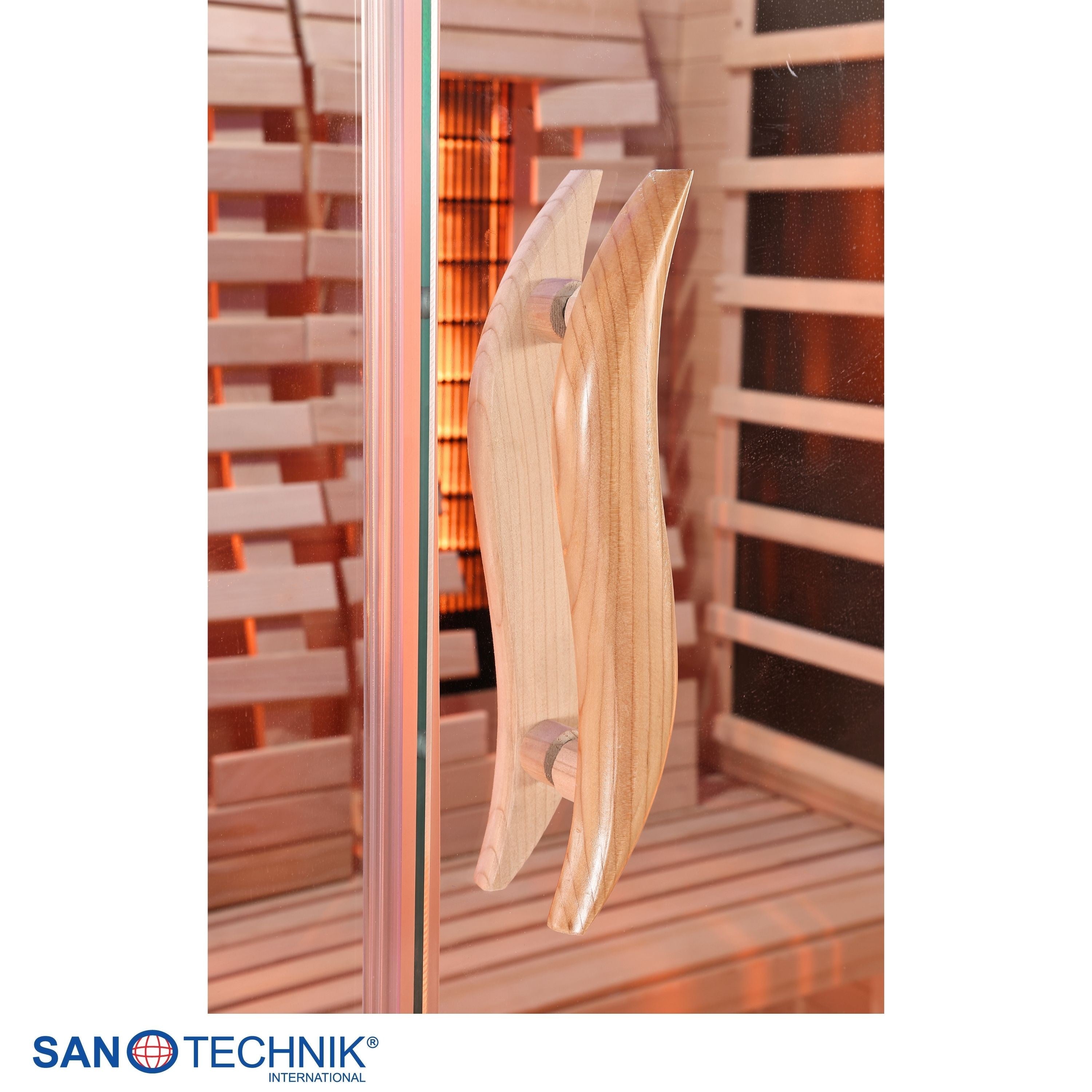 Sanotechnik - OPEN Infrarotkabine für 3 Personen 150x120x200 cm
