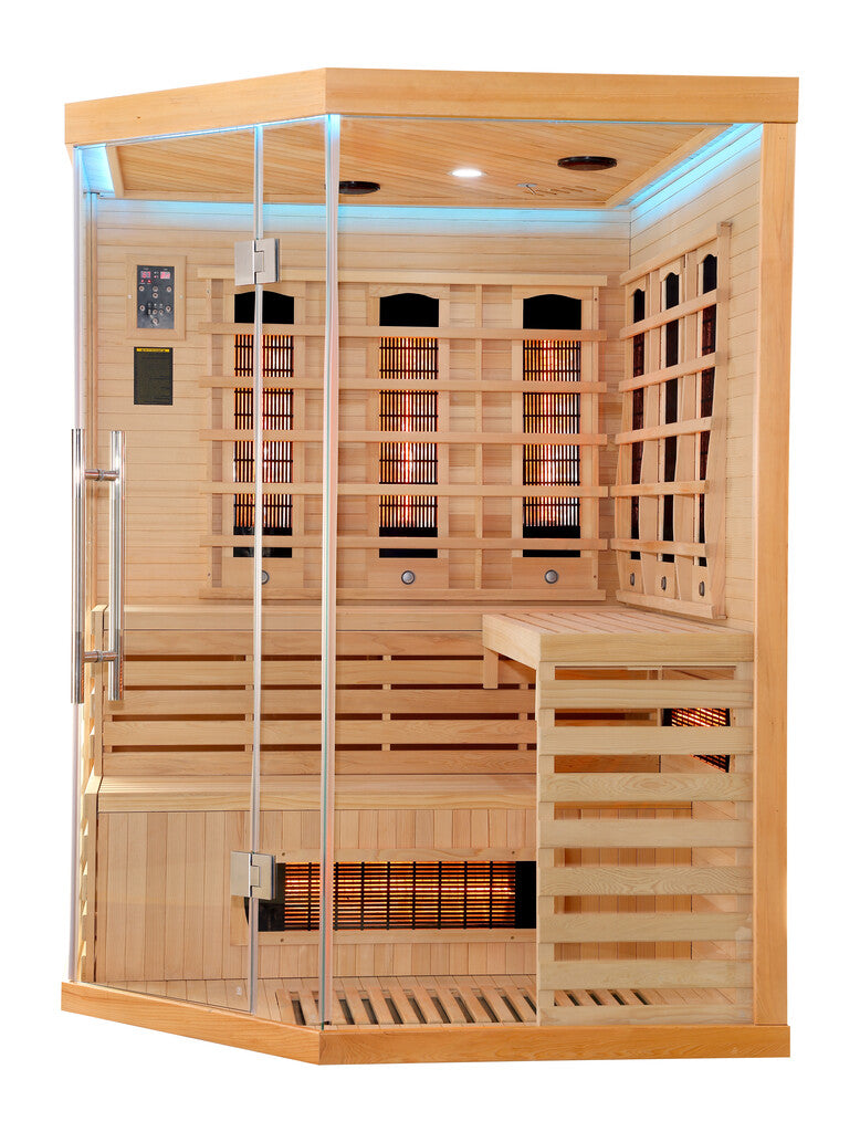 Sanotechnik - DELUXE Infrarotkabine für 3-4 Personen 150x150x200 cm