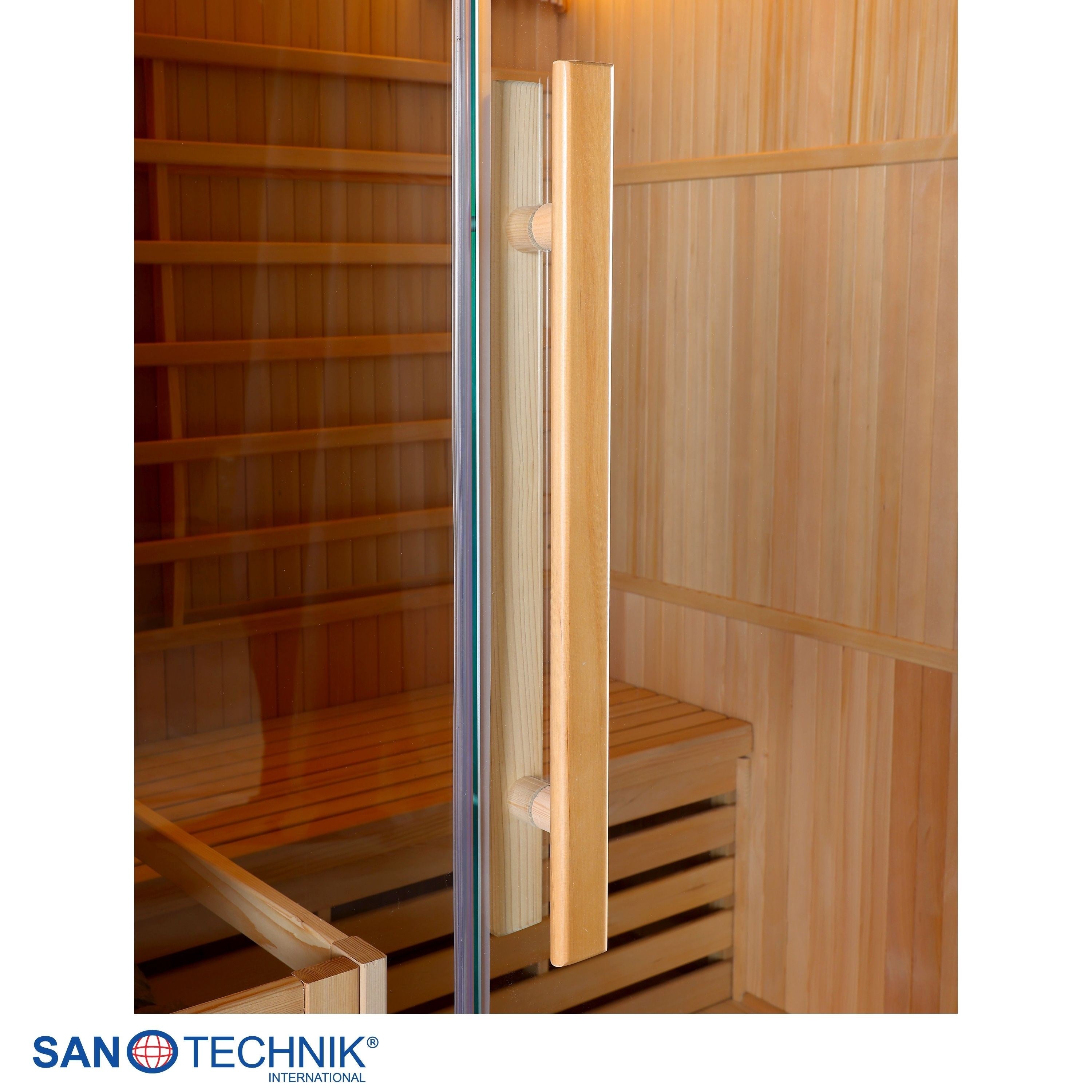 Sanotechnik - RIGA Sauna für 3 Personen 150x120x190 cm