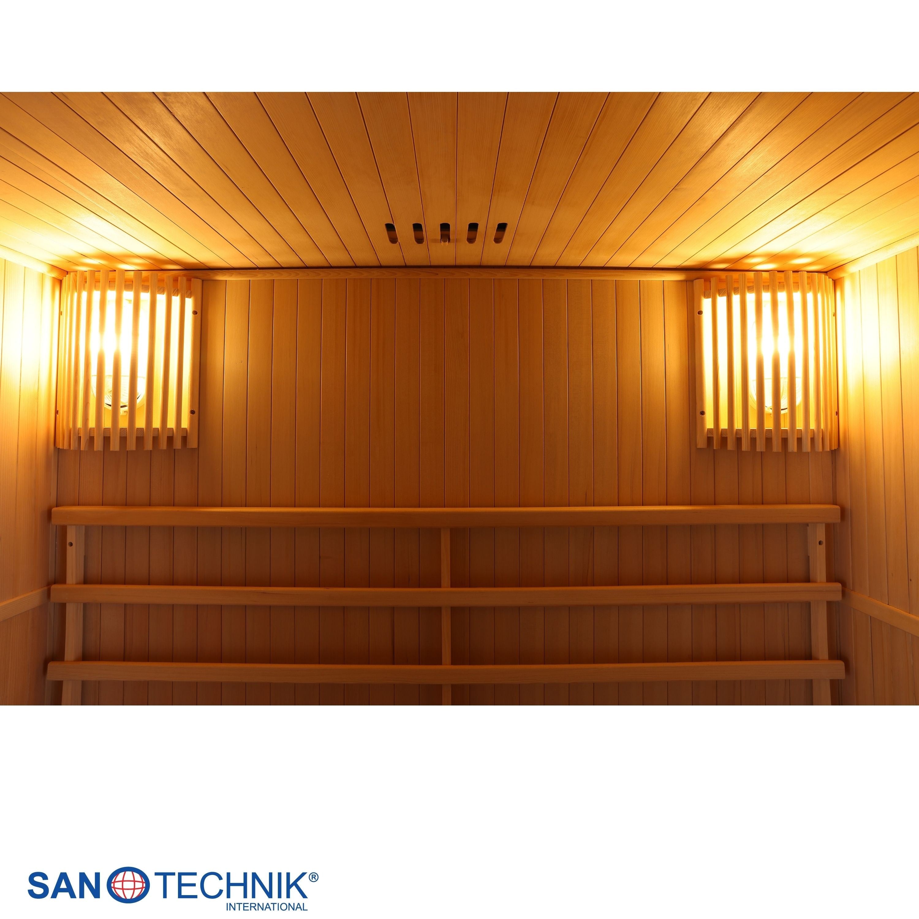 Sanotechnik - RIGA Sauna für 3 Personen 150x120x190 cm