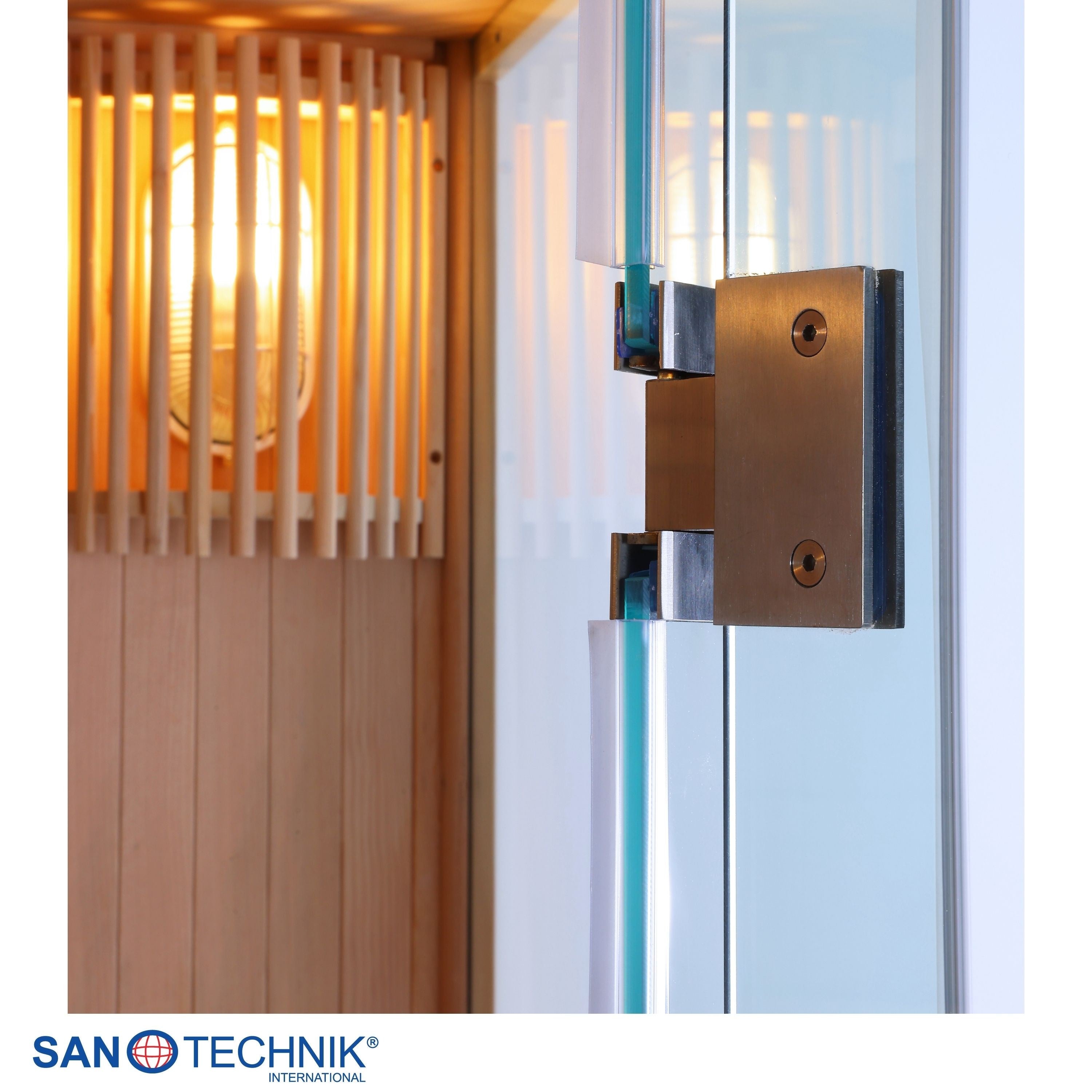 Sanotechnik - TALLINN Sauna für 3 Personen 150x150x200 cm