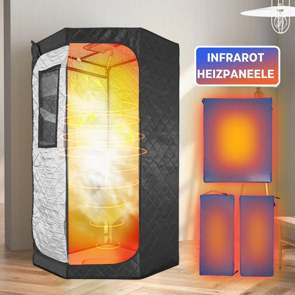 Sanotechnik - Tragbare Infrarotkabine 90x90x190 cm
