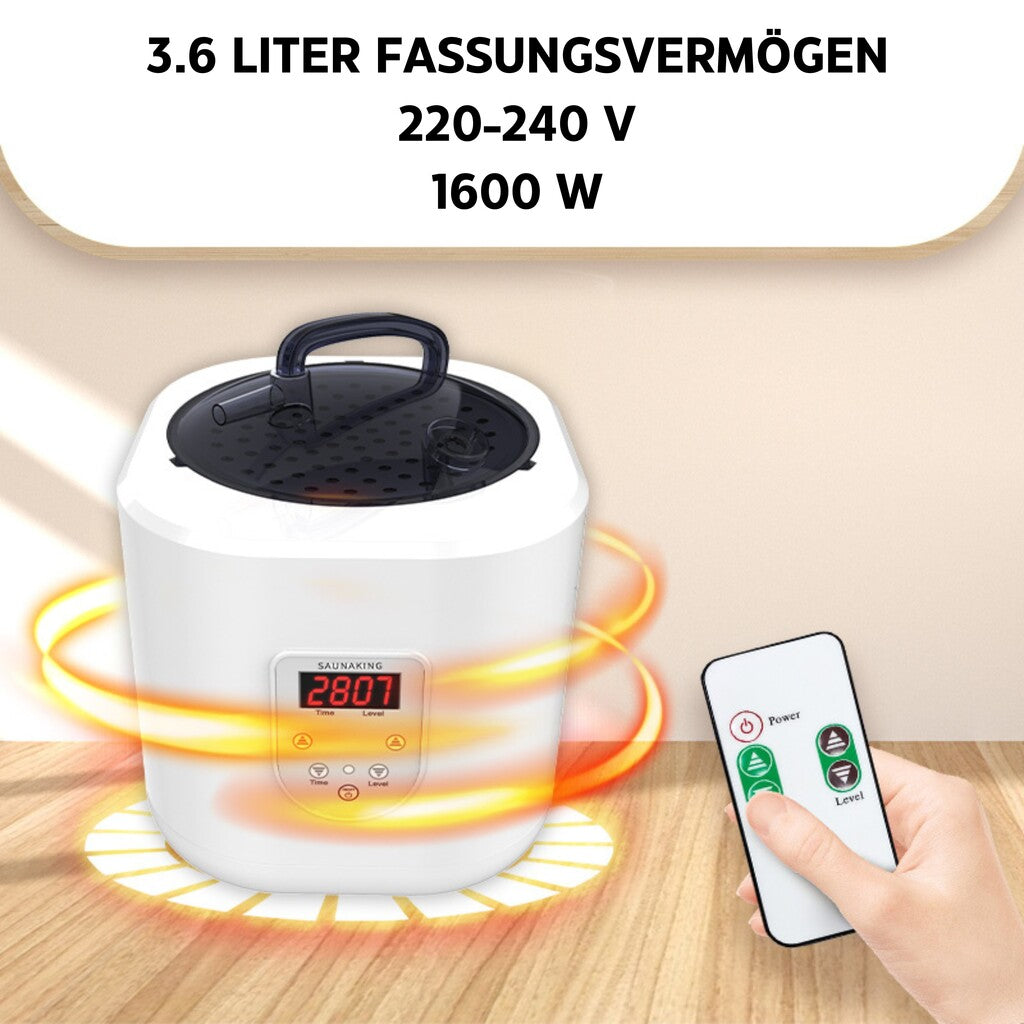 Sanotechnik - Tragbare Dampfsauna 90x90x190 cm