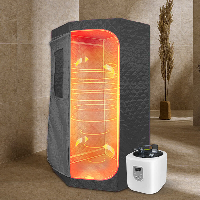 Sanotechnik - Tragbare Dampfsauna 90x90x190 cm