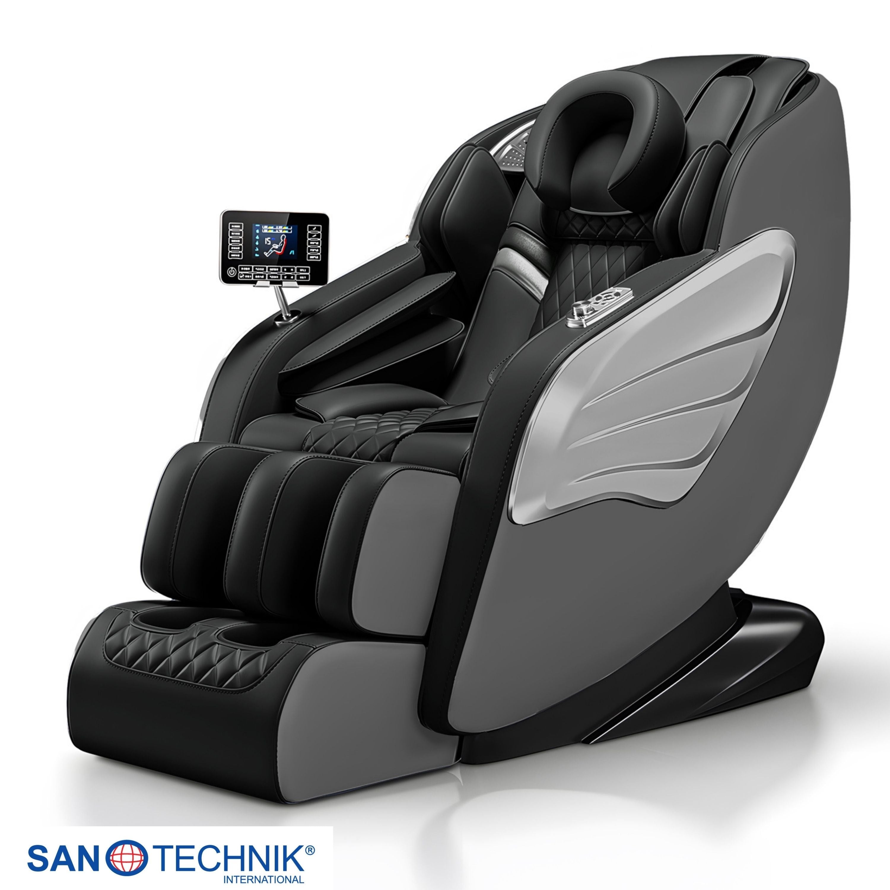 Sanotechnik - PRIMORA LUXUS - MASSAGESESSEL schwarz 70x140x104 cm