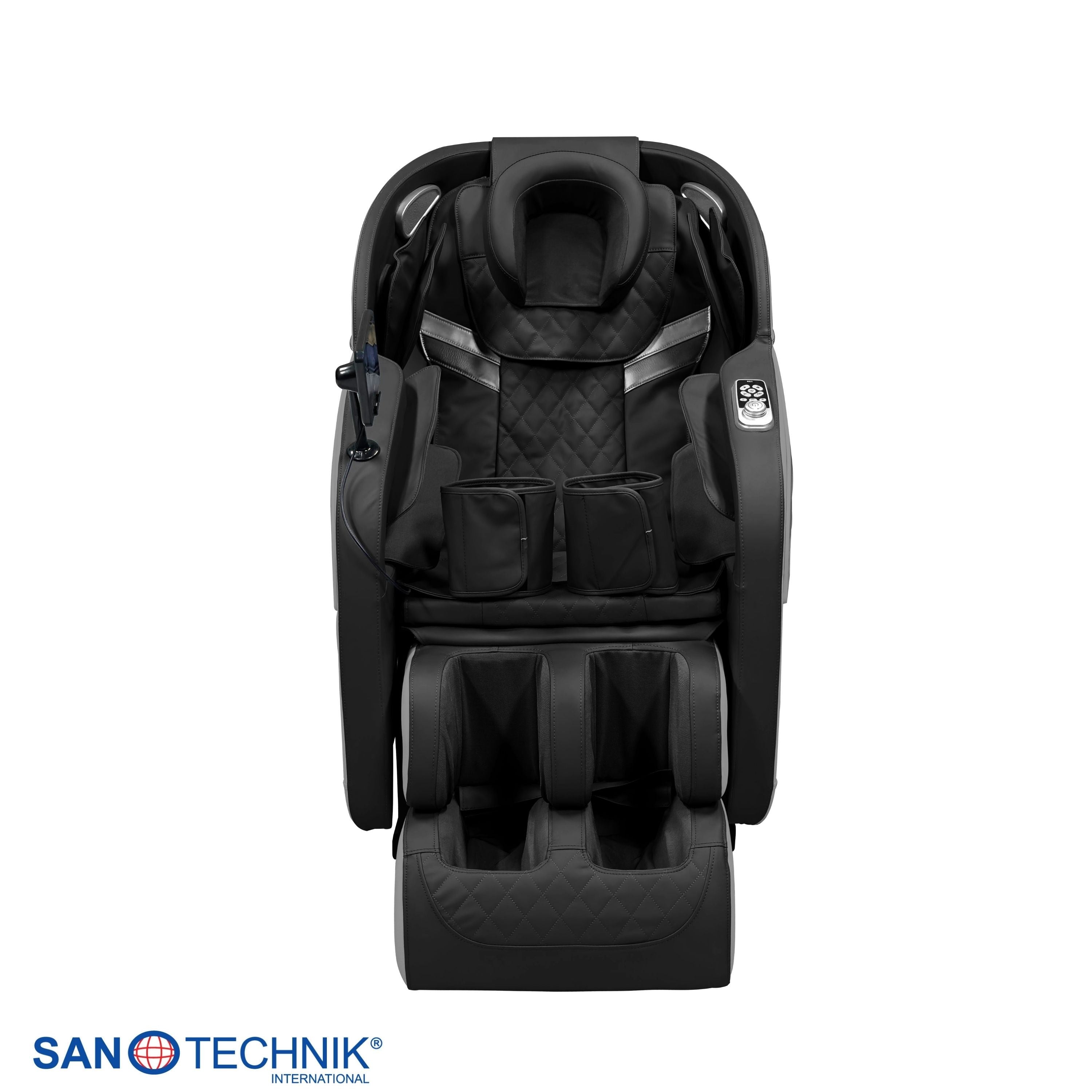 Sanotechnik - PRIMORA LUXUS - MASSAGESESSEL schwarz 70x140x104 cm