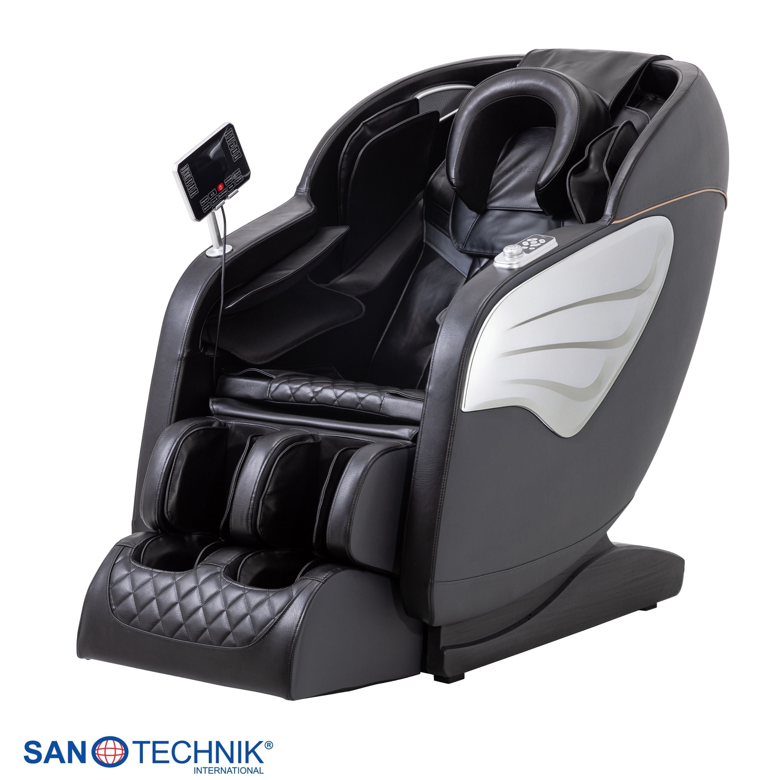 Sanotechnik - PRIMORA LUXUS - MASSAGESESSEL schwarz 70x140x104 cm